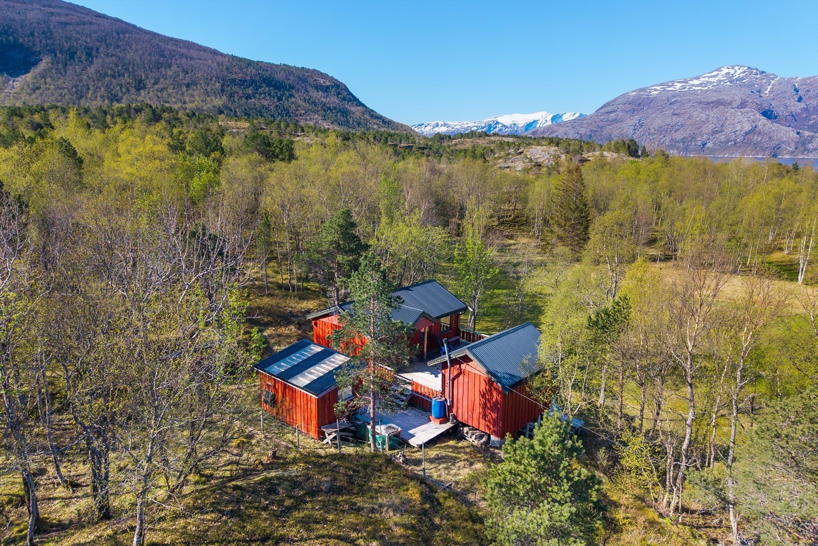 Dronefoto Galleribilde