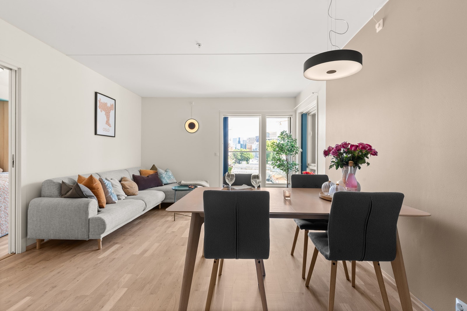 Leiligheten er fra 2018 og følgende høy standard. Galleribilde