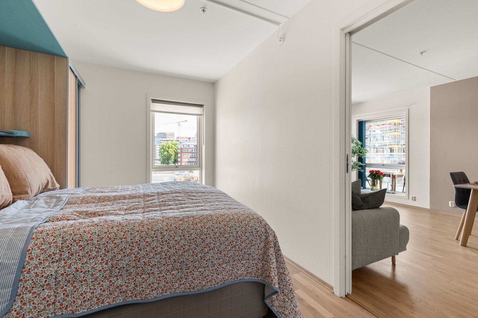 Soverommet har adkomst fra stue. Galleribilde