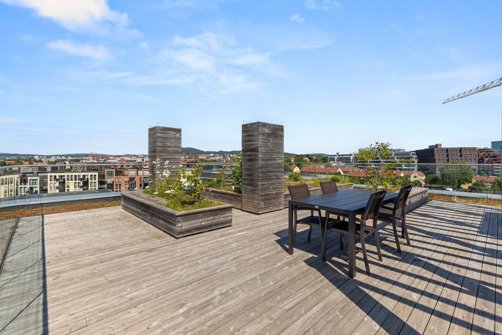 Fantastisk, felles takterrasse! Galleribilde