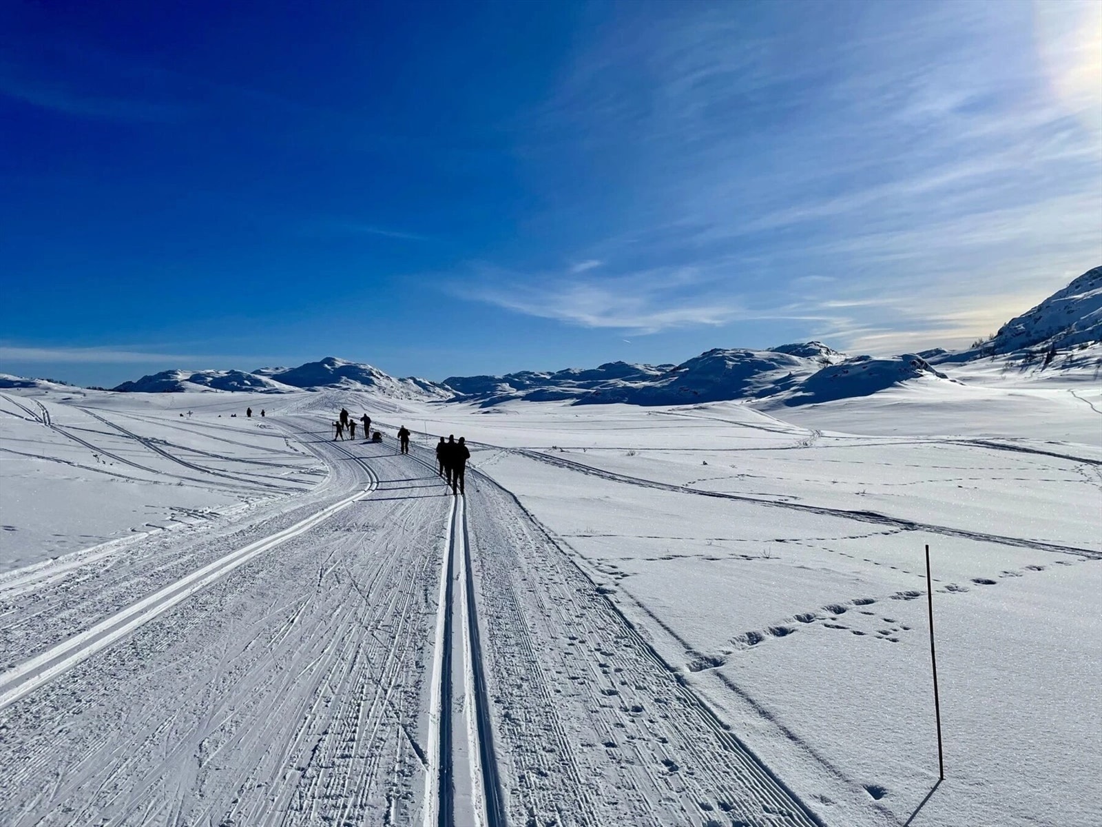Silkedalen - vakkert og snøsikkert. Perfekt for langrenn, fotturer og naturopplevelser året rundt. Galleribilde