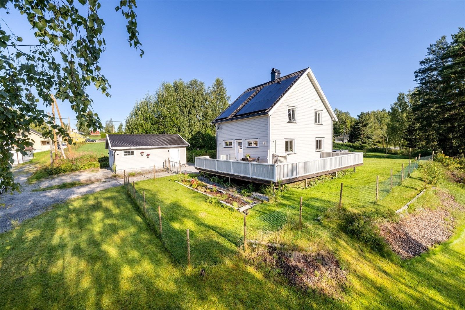 Oppgradert solcelleanlegg gir lave strømkostnader! Galleribilde