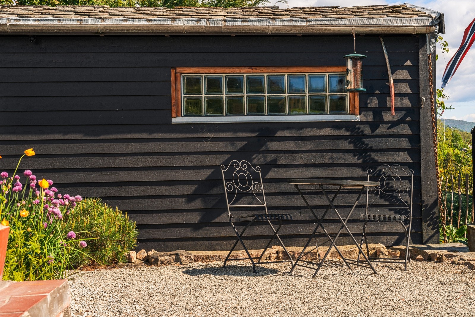 Praktisk utebod på ca. 13 kvm. Galleribilde