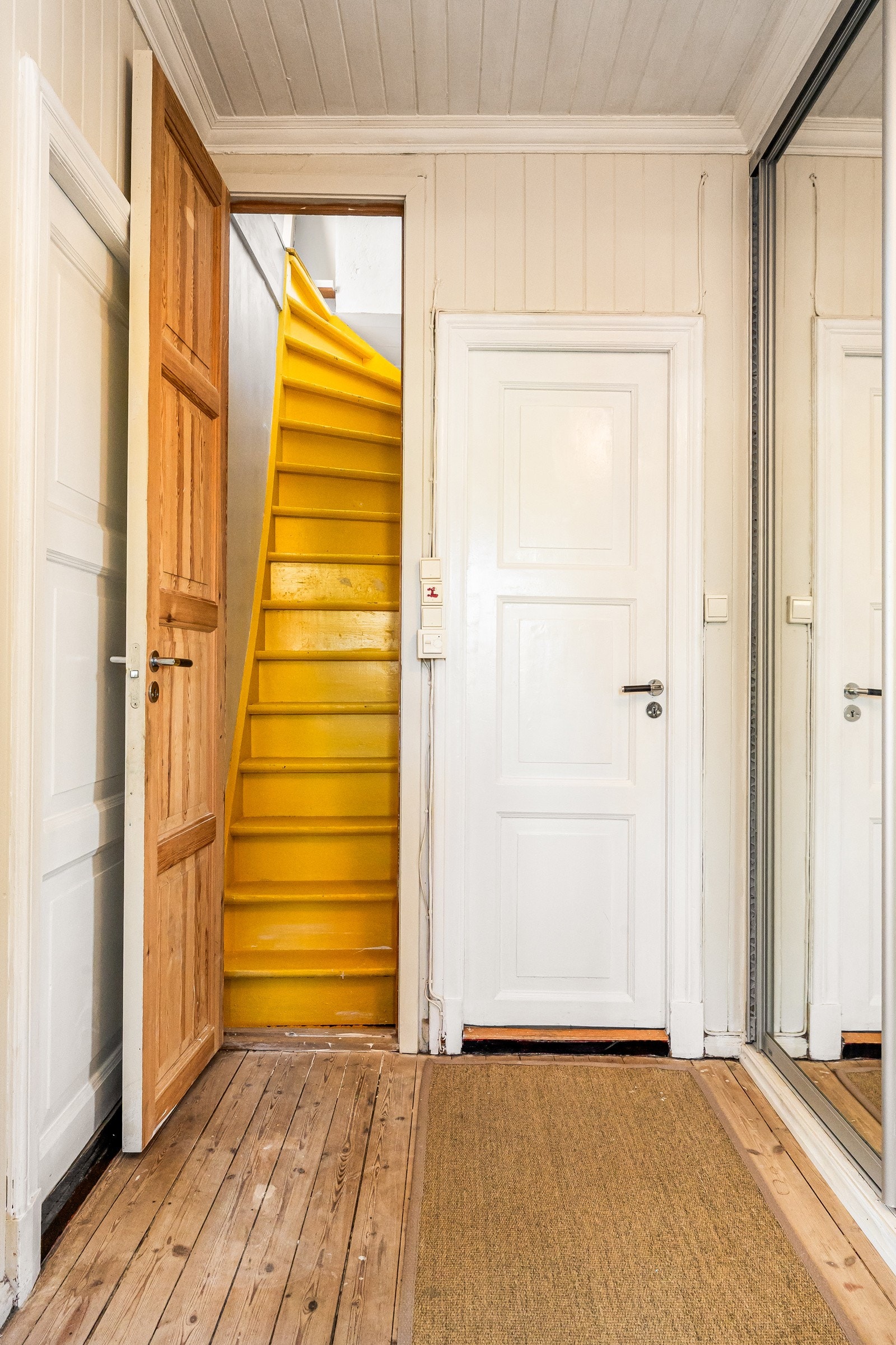 Videre beveger vi oss opp til loftet. Galleribilde