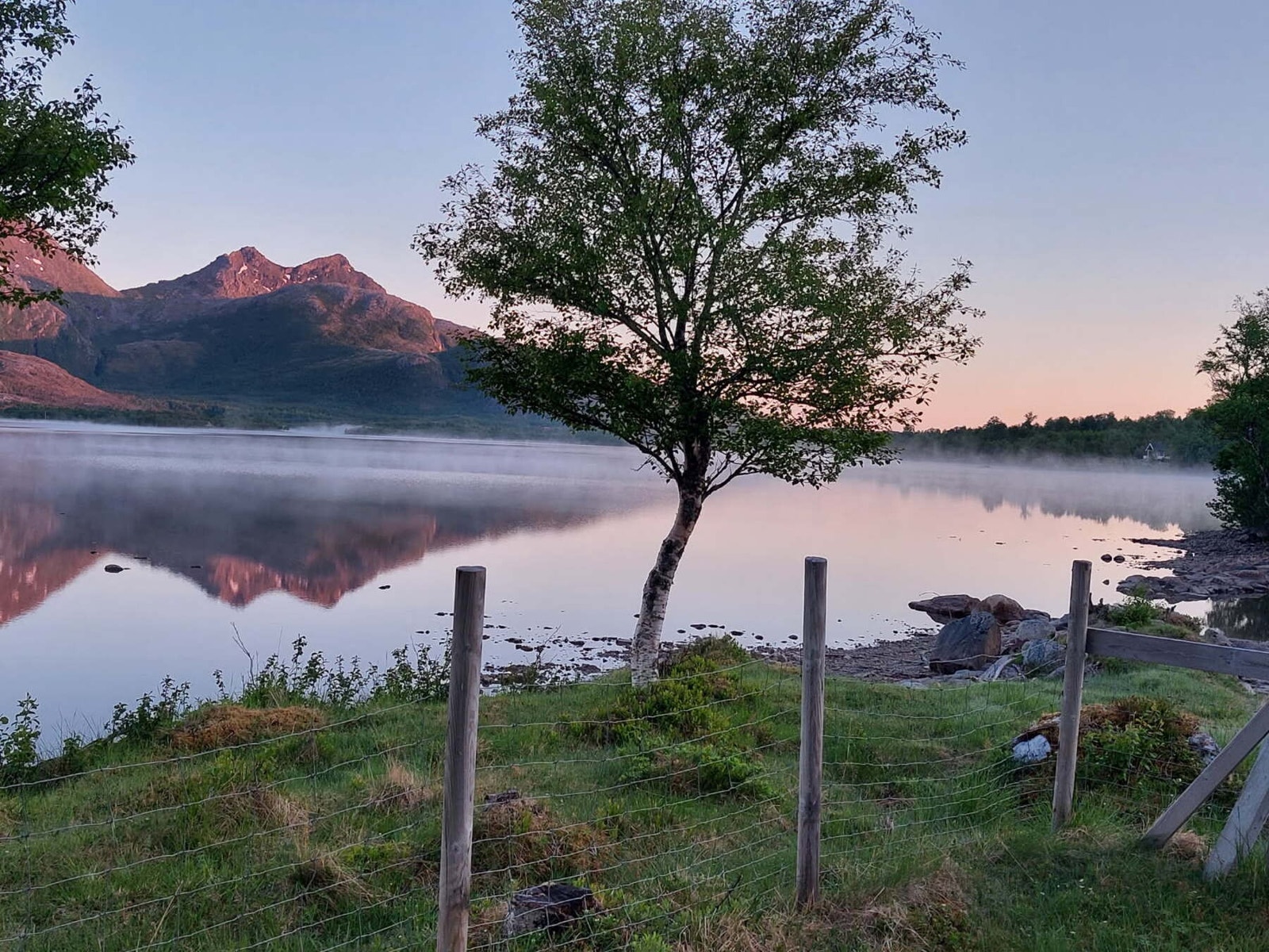 Utsikten fra hytta er magisk Galleribilde