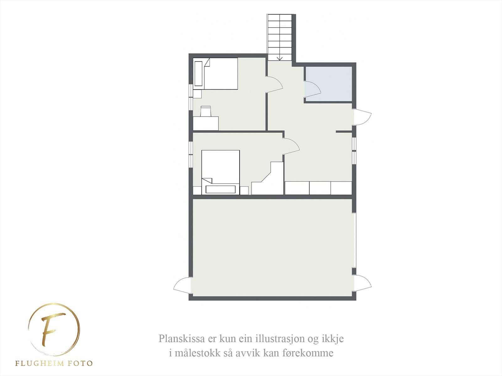 Planteikning - 1. Plan Galleribilde