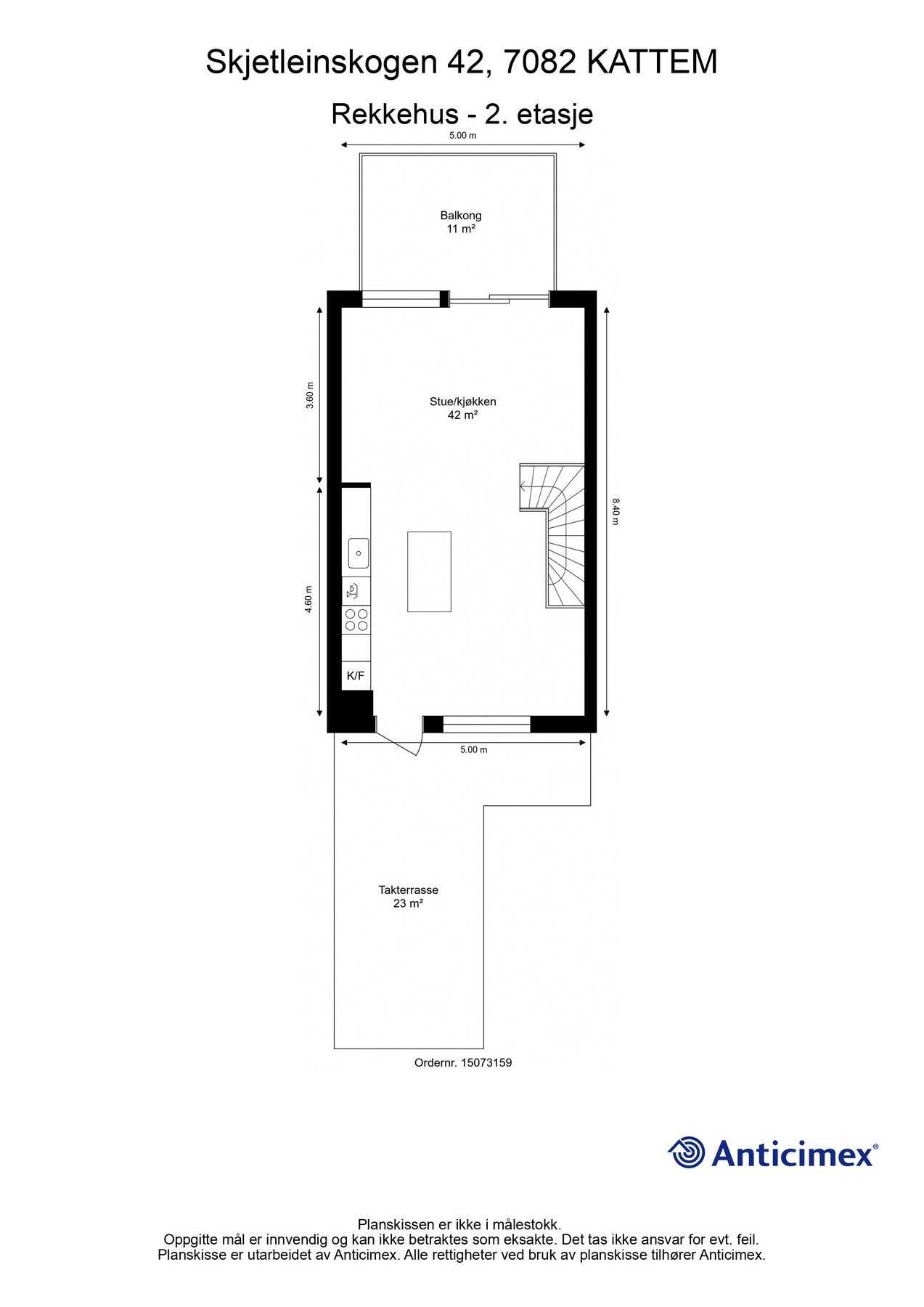 Plantegning - 2. etasje Galleribilde