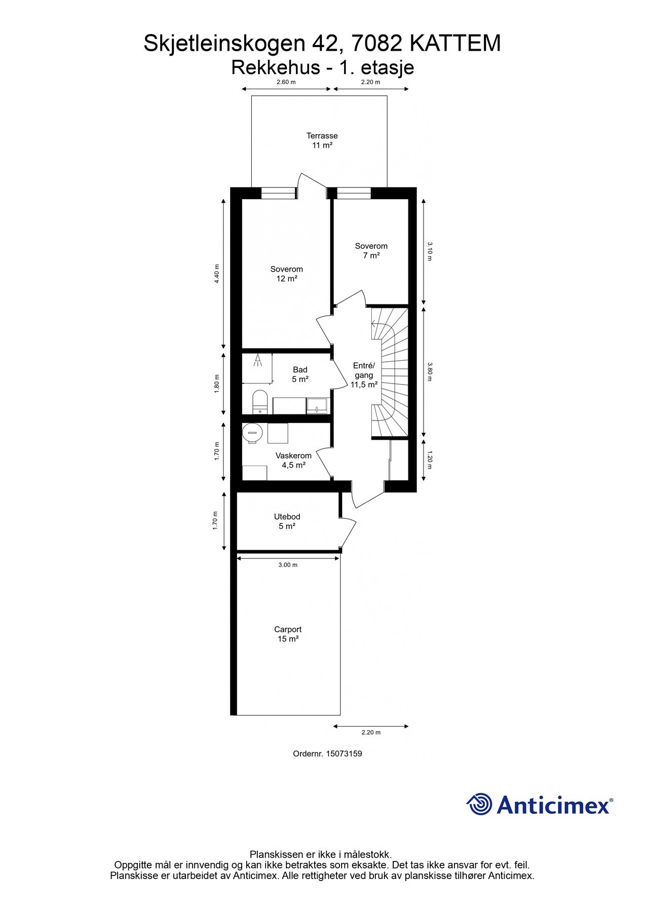Plantegning - 1. etasje Galleribilde