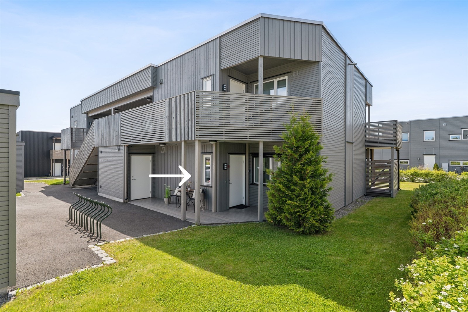 Hjørneleilighet med trinnfri adkomst. Galleribilde