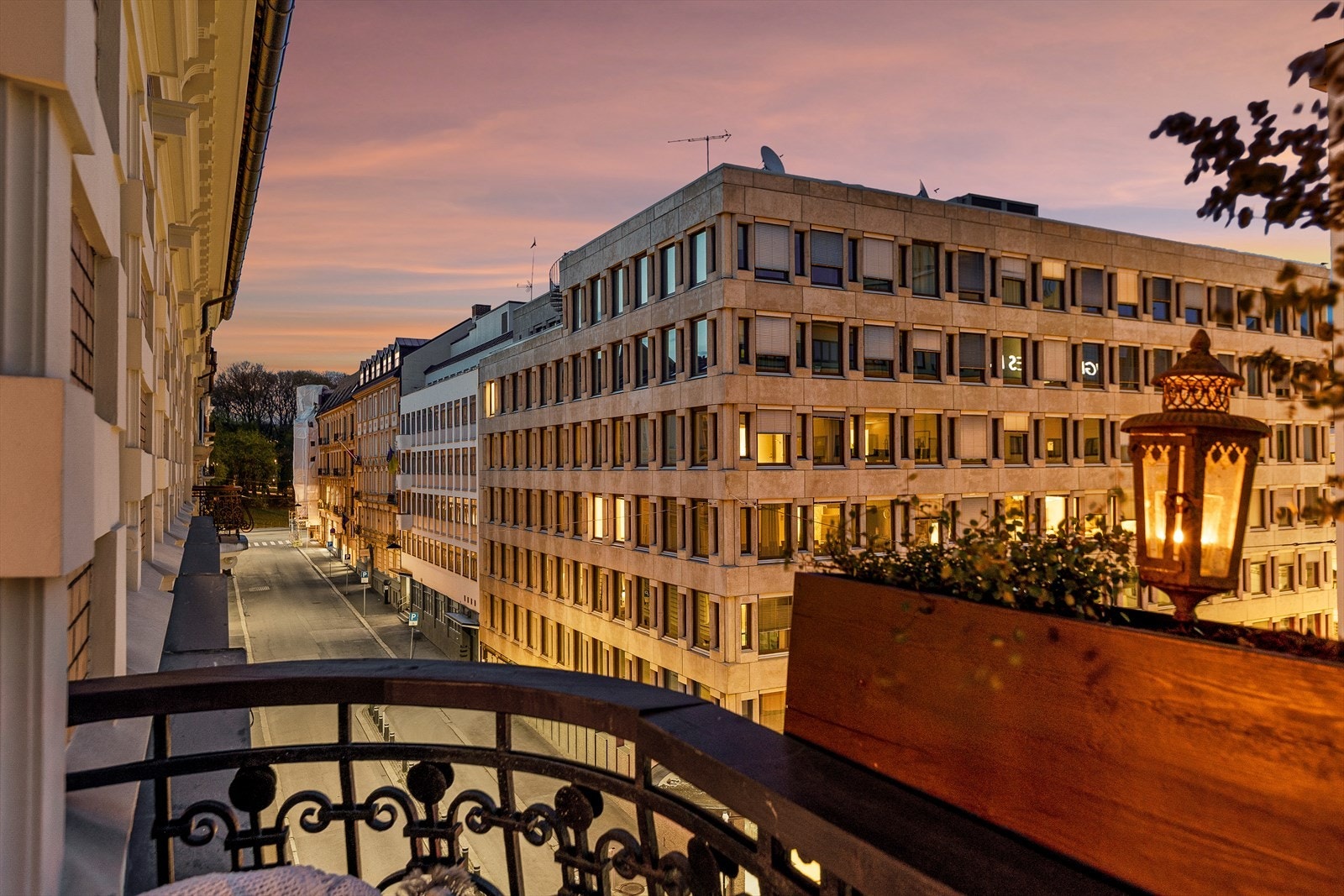 Kveldsstemning Galleribilde