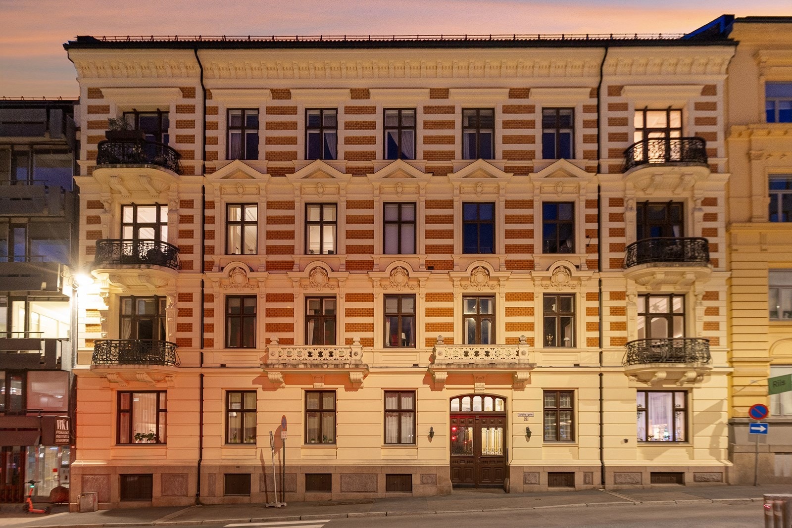 Kveldsstemning Galleribilde