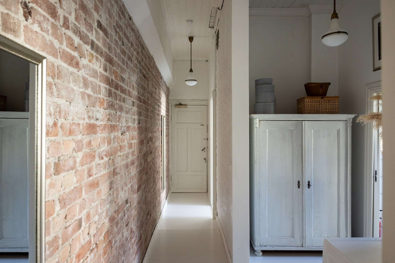 Her finner du utgang til baktrappen. Galleribilde