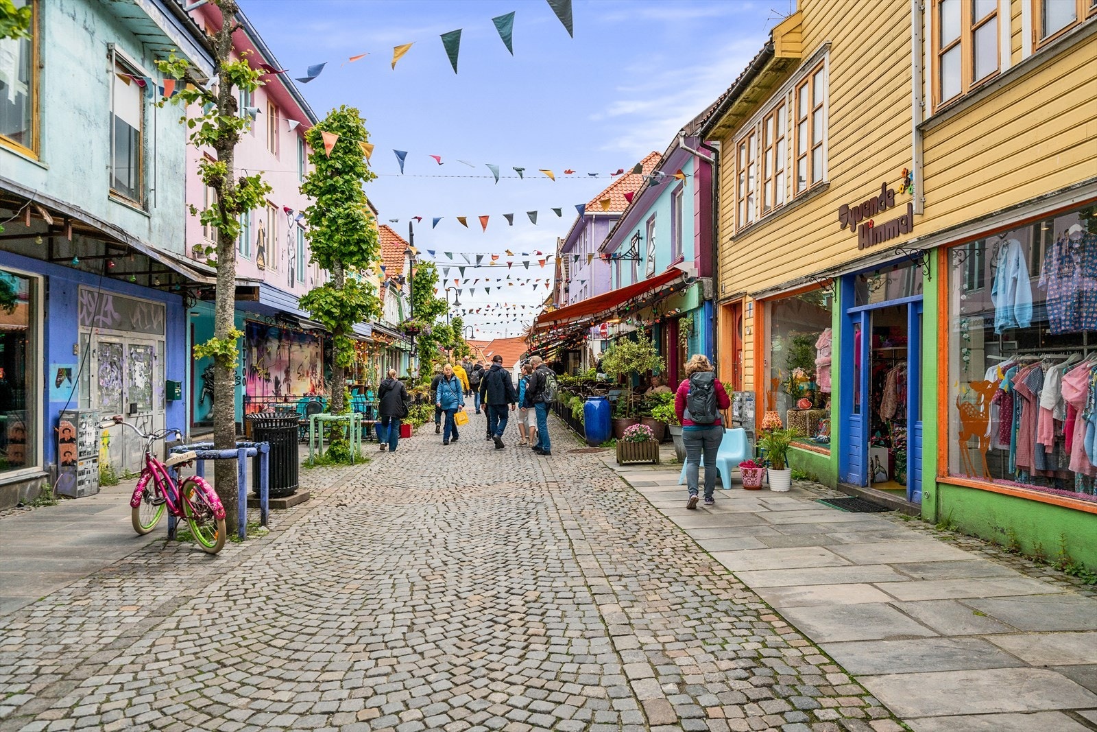 Nærmiljø - Fargegaten. Galleribilde