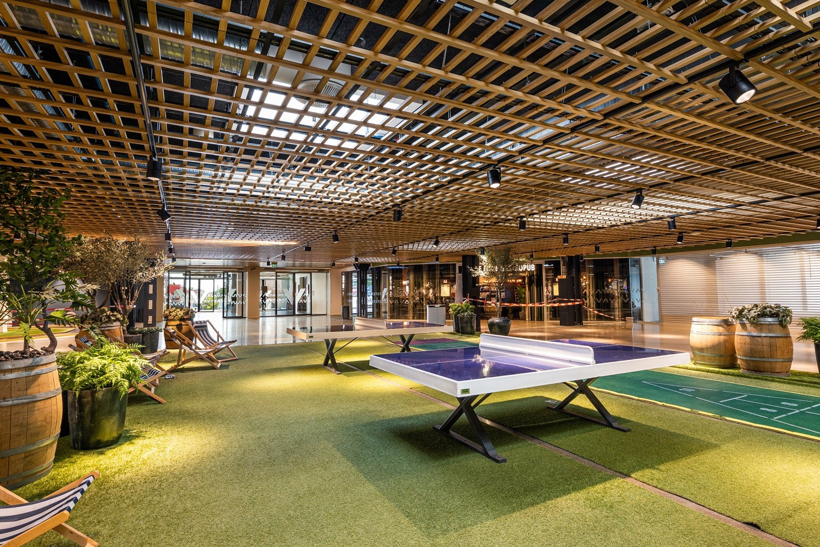 Økern Portal er et av prosjektene som tilførte Løren nok et sosialt samlingspunkt. Galleribilde