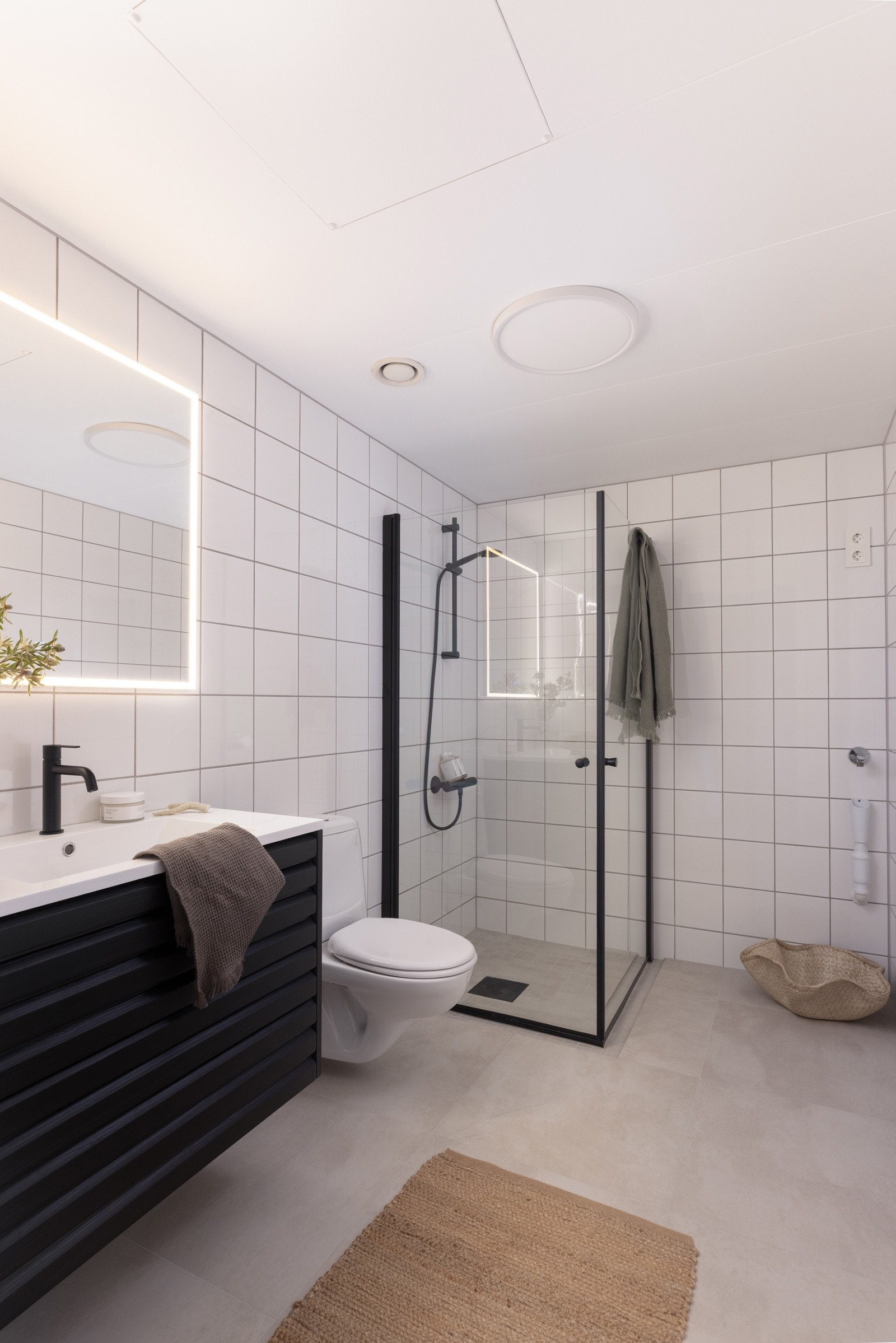 God størrelse på badet i hoveddelen. Galleribilde