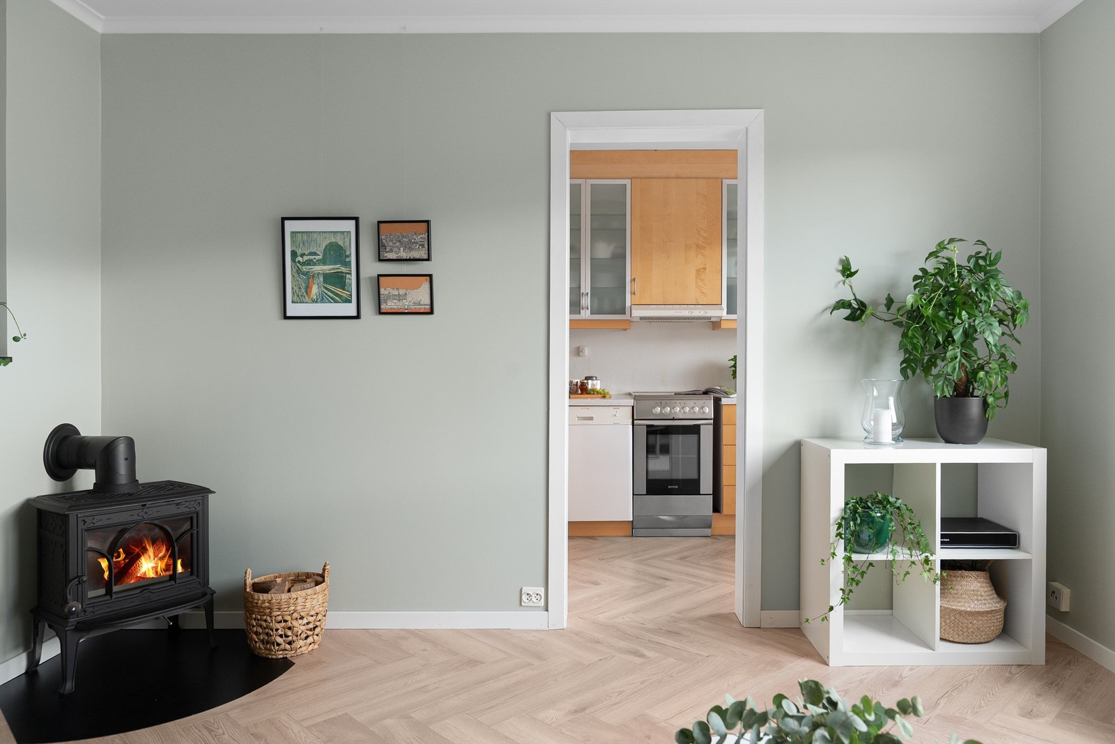 - Tilkomst til leilighetens kjøkken - Galleribilde