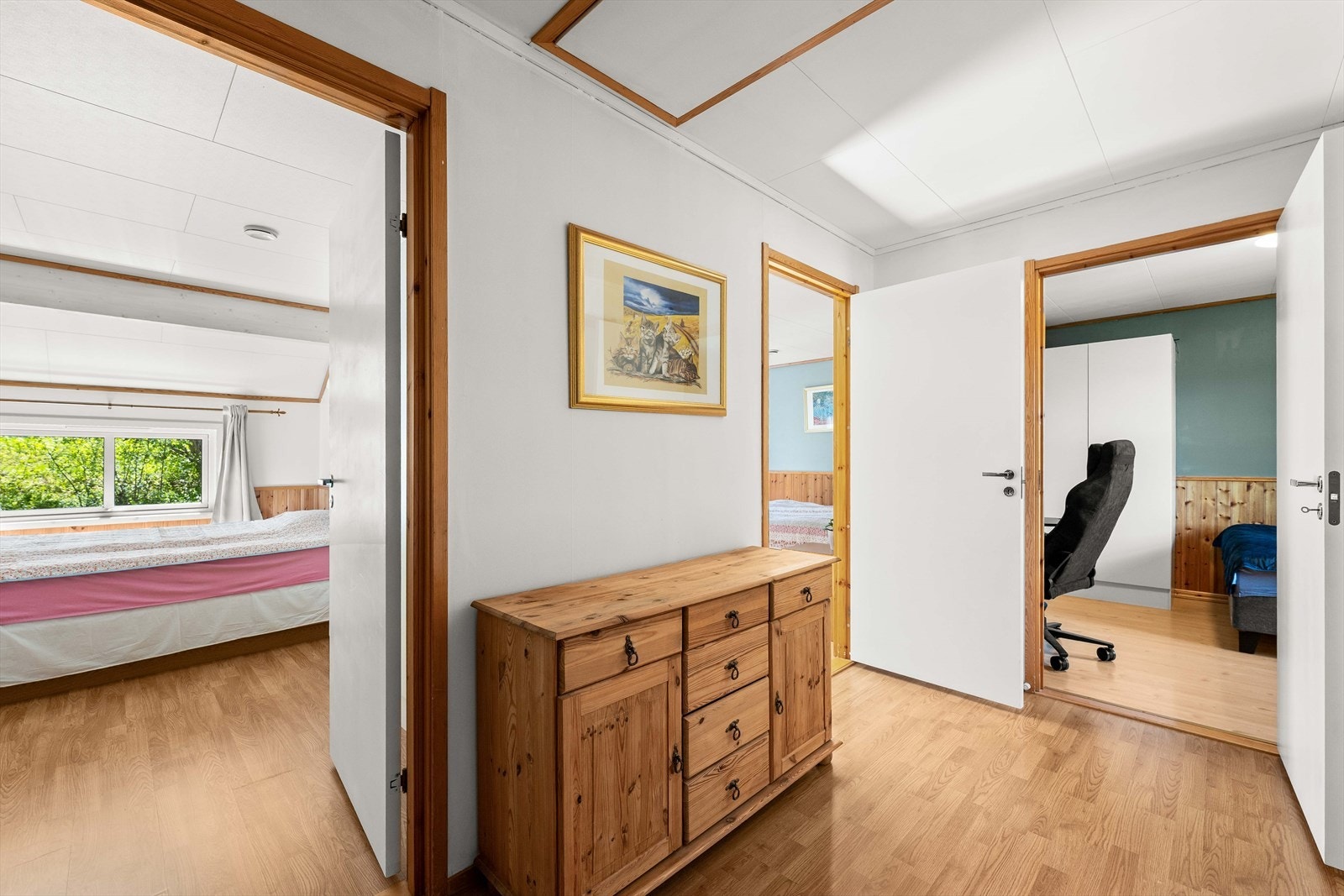 Herfra er det også luke opp til kaldloft. Galleribilde