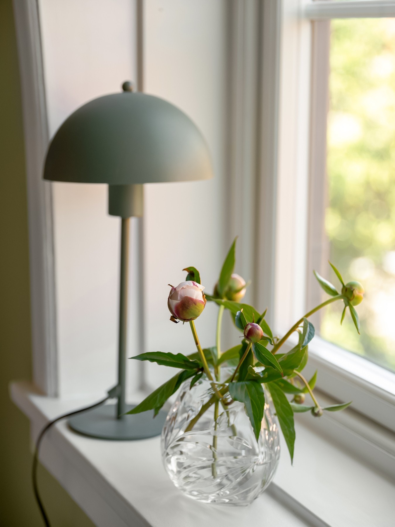 Også her er det klassiske, dype vinduskarmer. Galleribilde