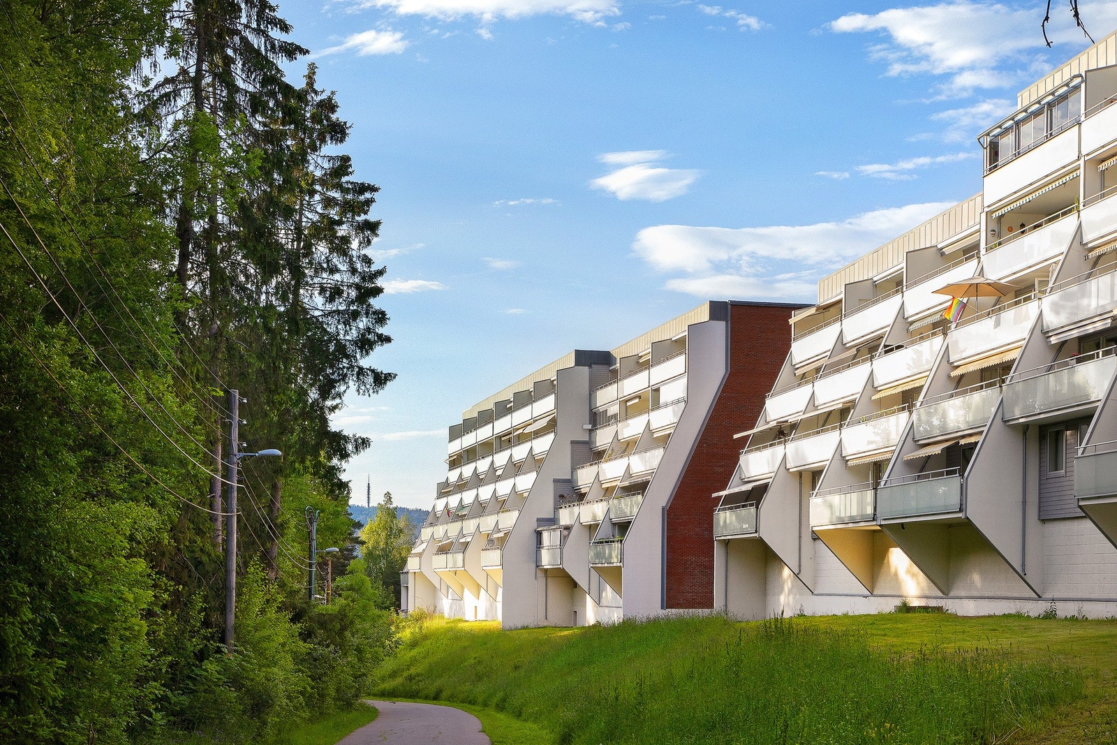 Attraktiv beliggenhet i nærheten av både natur og byliv. Galleribilde