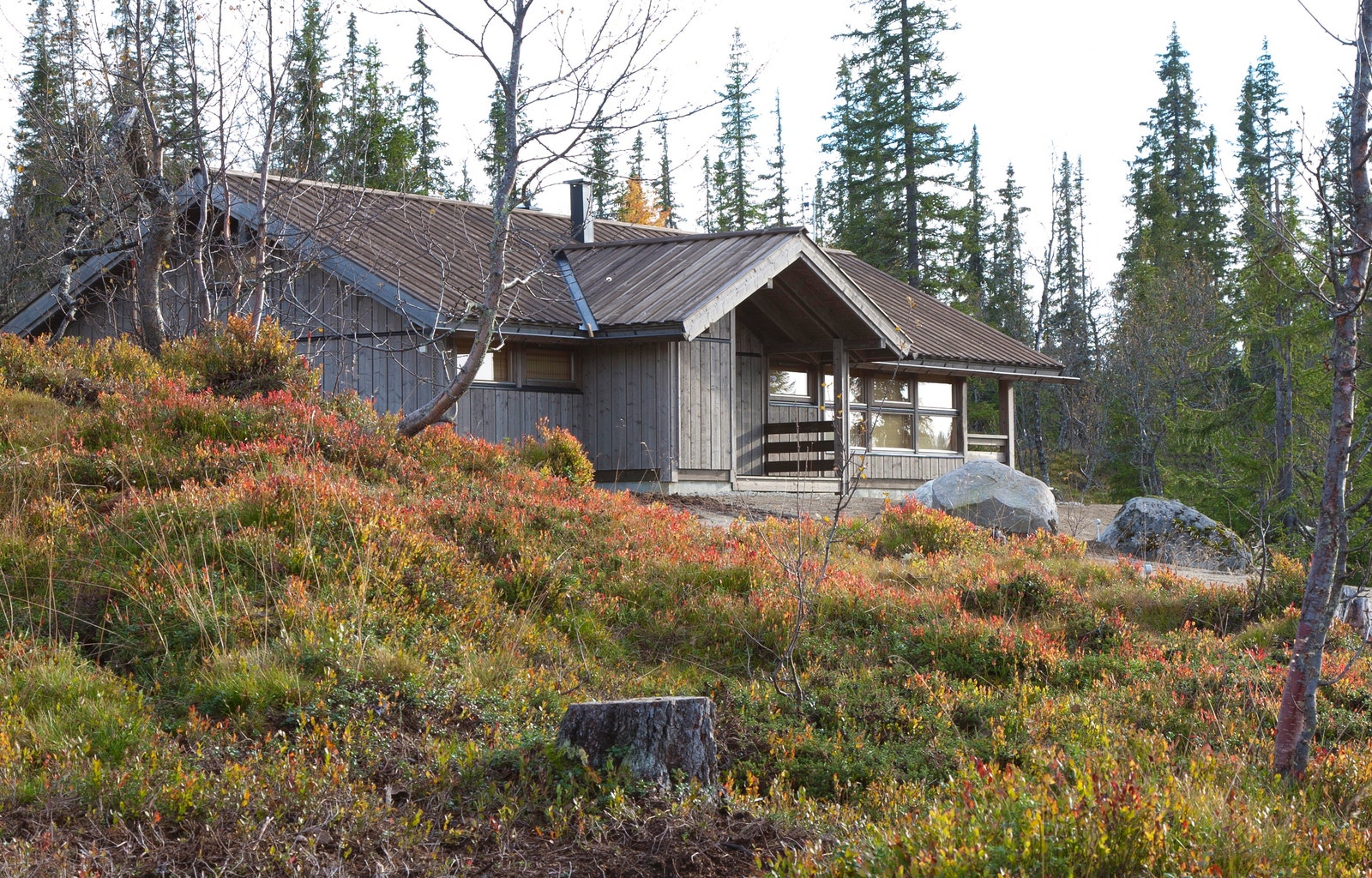 Illustrasjonsfoto Hedda hytte Galleribilde
