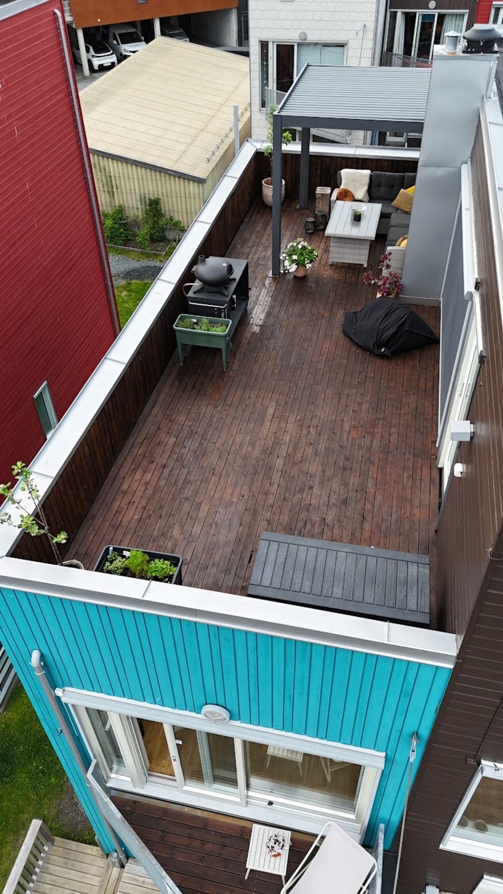 Selgers private dronebilde. Galleribilde