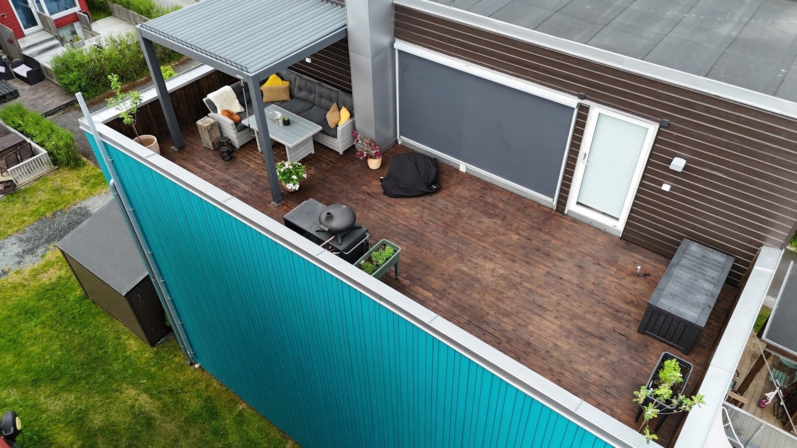 Selgers private dronebilder. Galleribilde