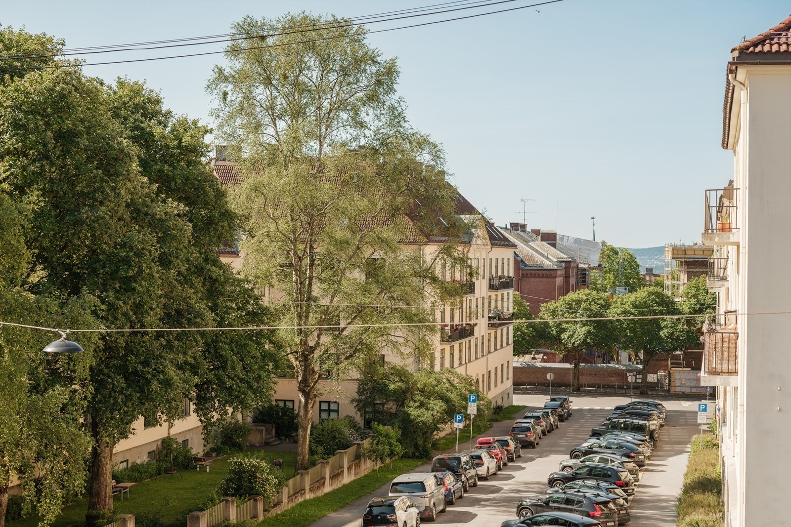 Hyggelig utsikt utover nærområdet. Galleribilde