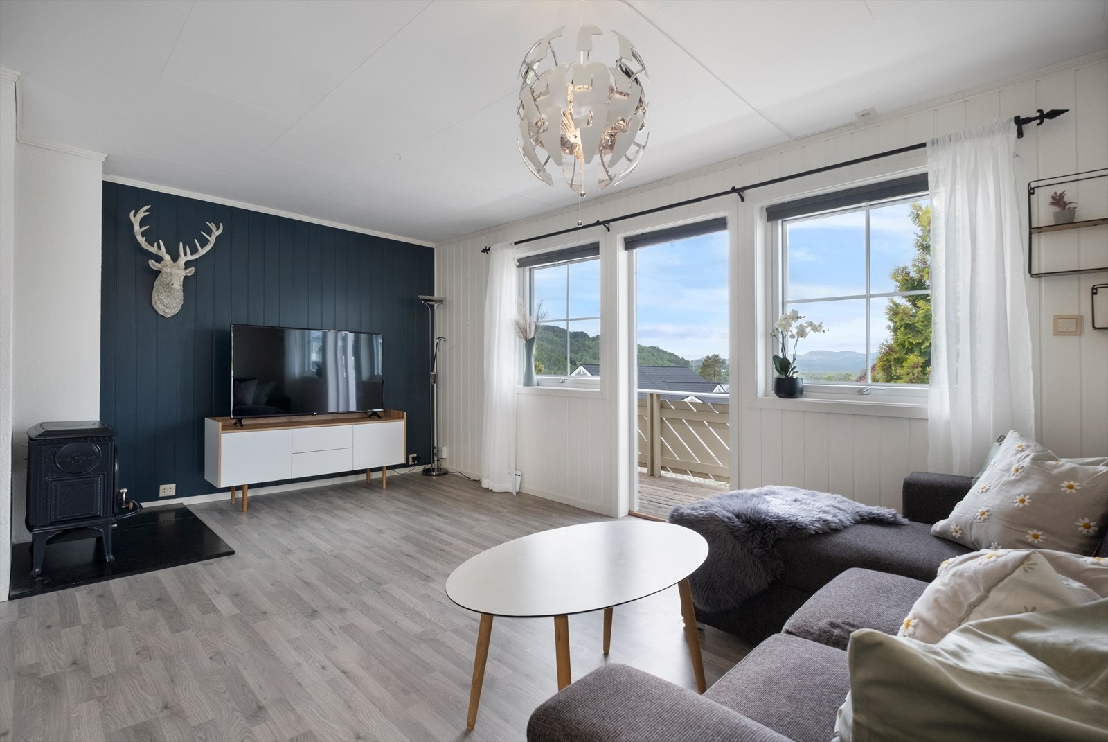 Vinduer av pvc-material med 2-lags energiglass Galleribilde