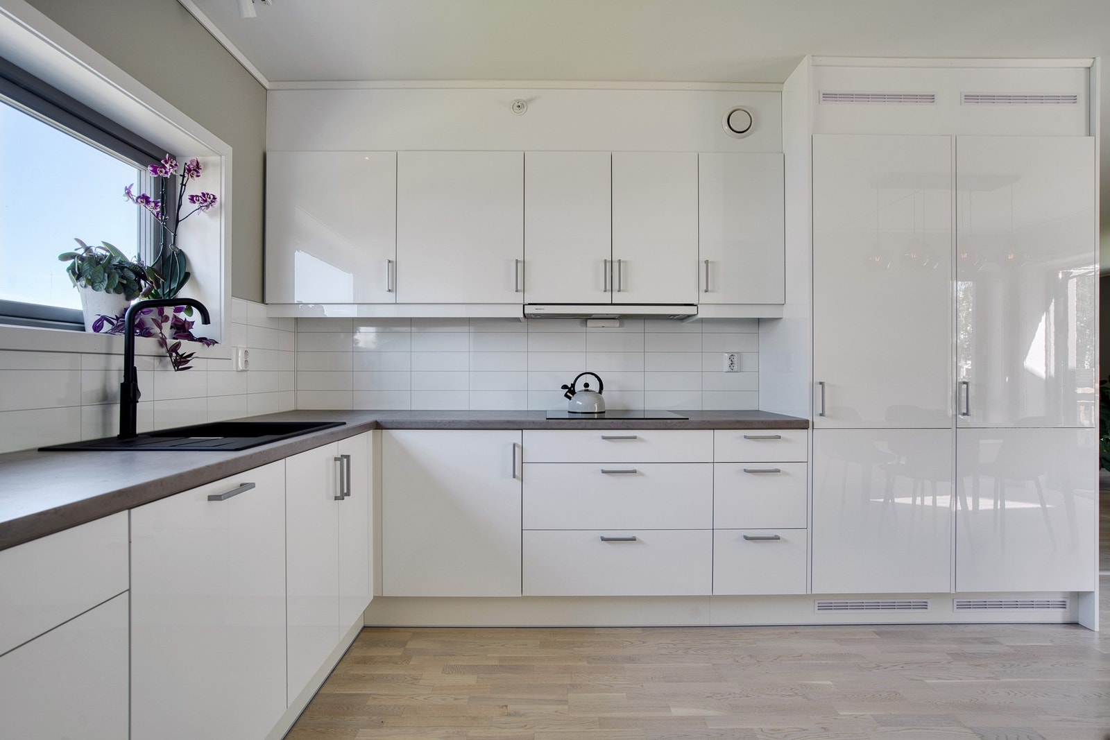 Hvitevarene er integrerte Galleribilde