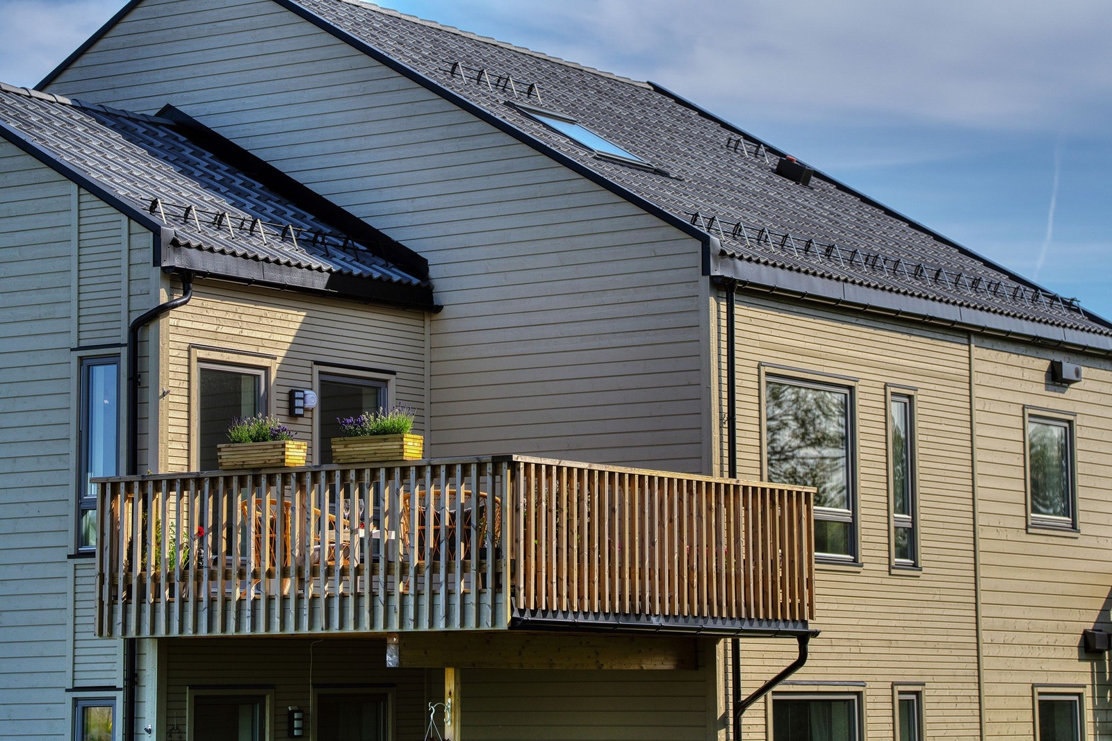 Vestvendt terrasse på 26 kvm Galleribilde