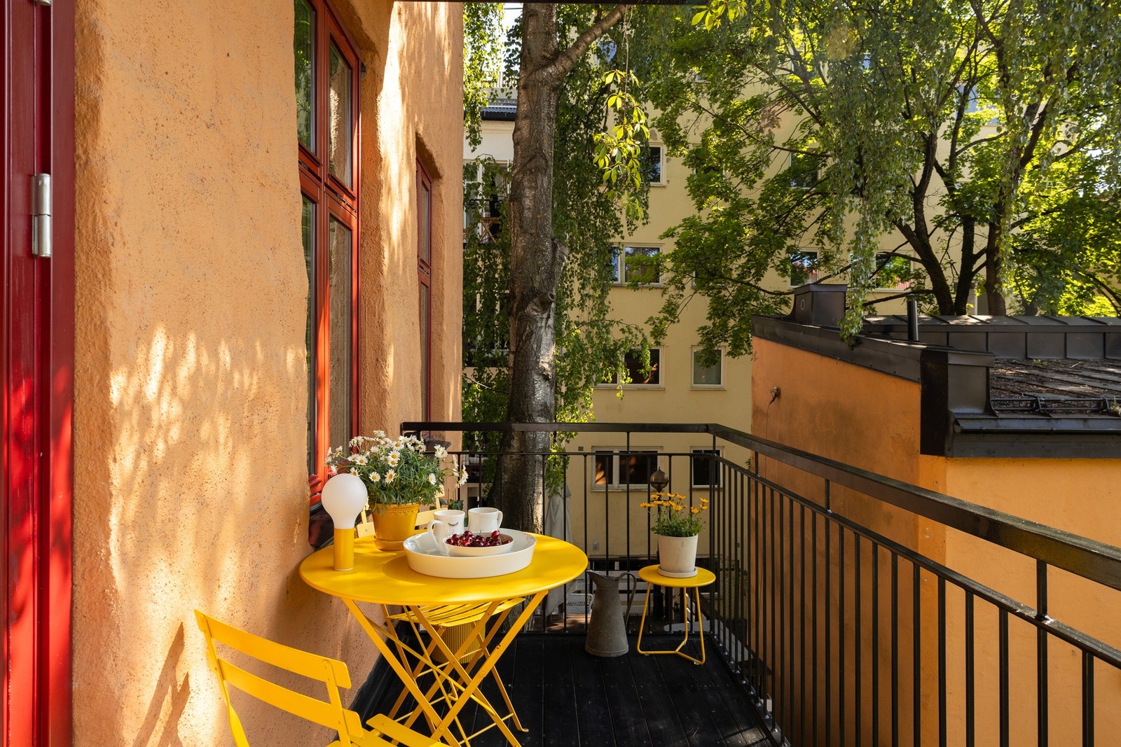 Her får du ettermiddagssol fra ca. kl. 15. Galleribilde