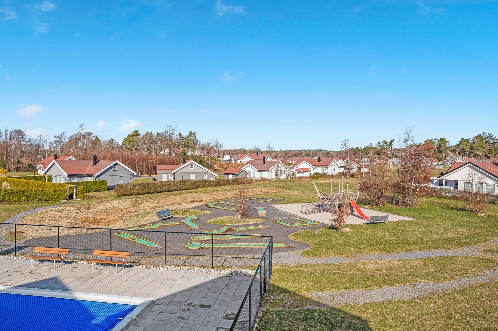 Utsynet fra leiligheten Galleribilde