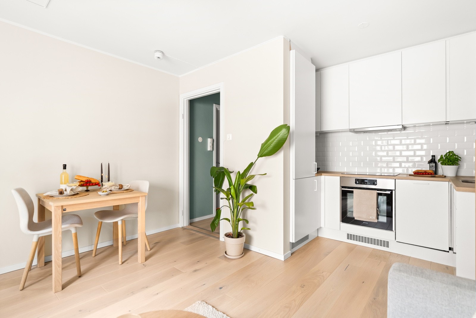 Flotte parkettgulv i leiligheten, nye fra 2021. Galleribilde