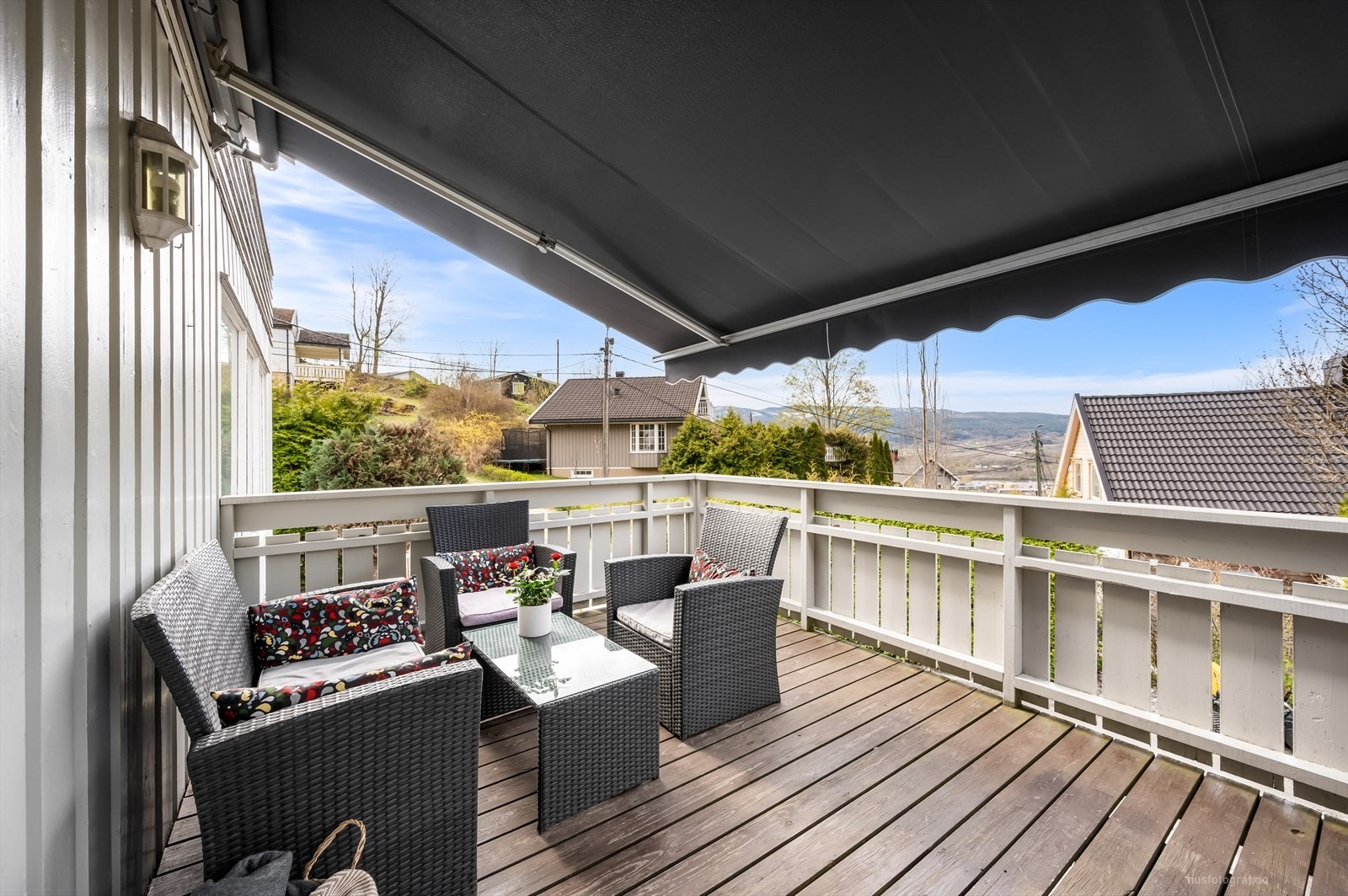 En av mange fine uteplasser Galleribilde