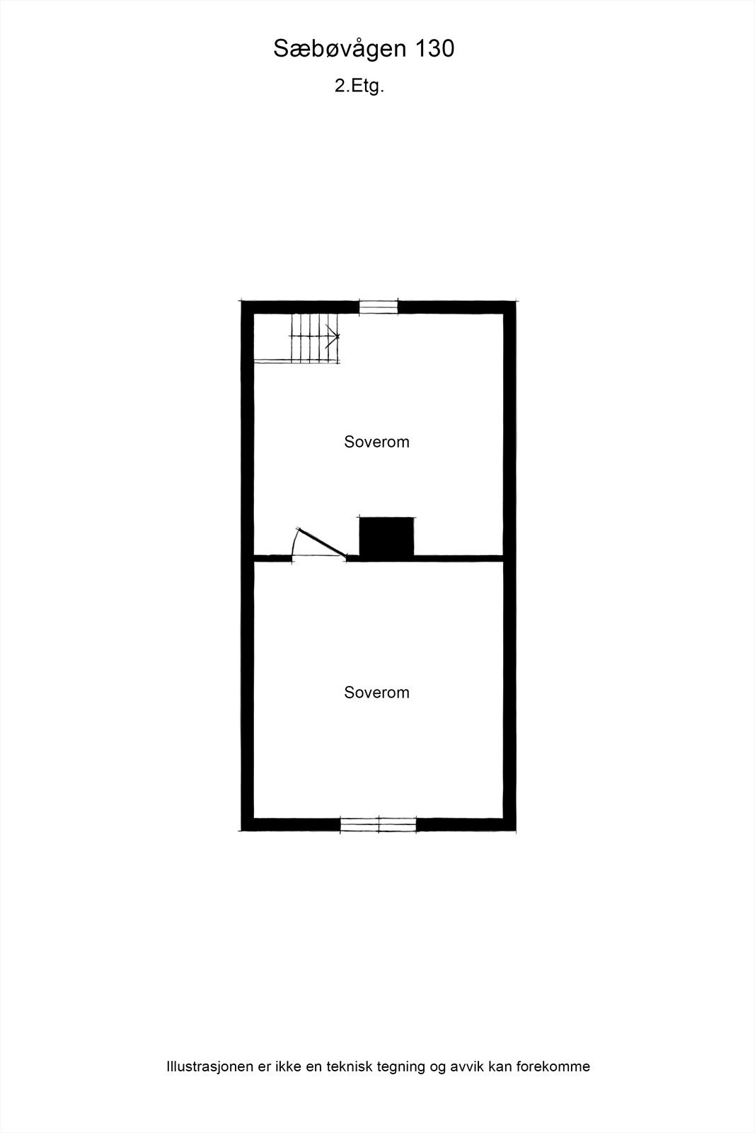 Plantegning 2.etg. Galleribilde