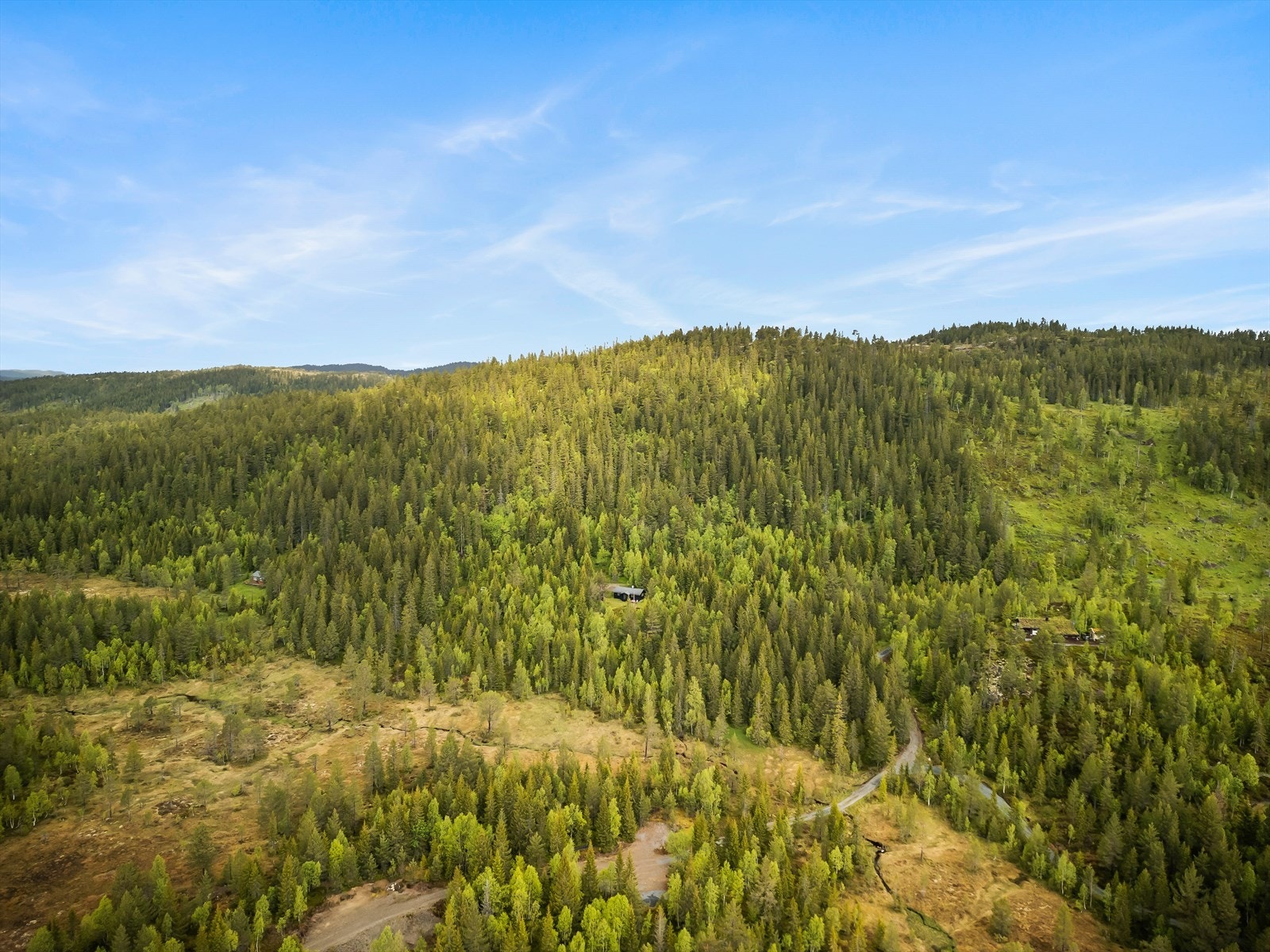 Hytta ligger i et fint område Galleribilde