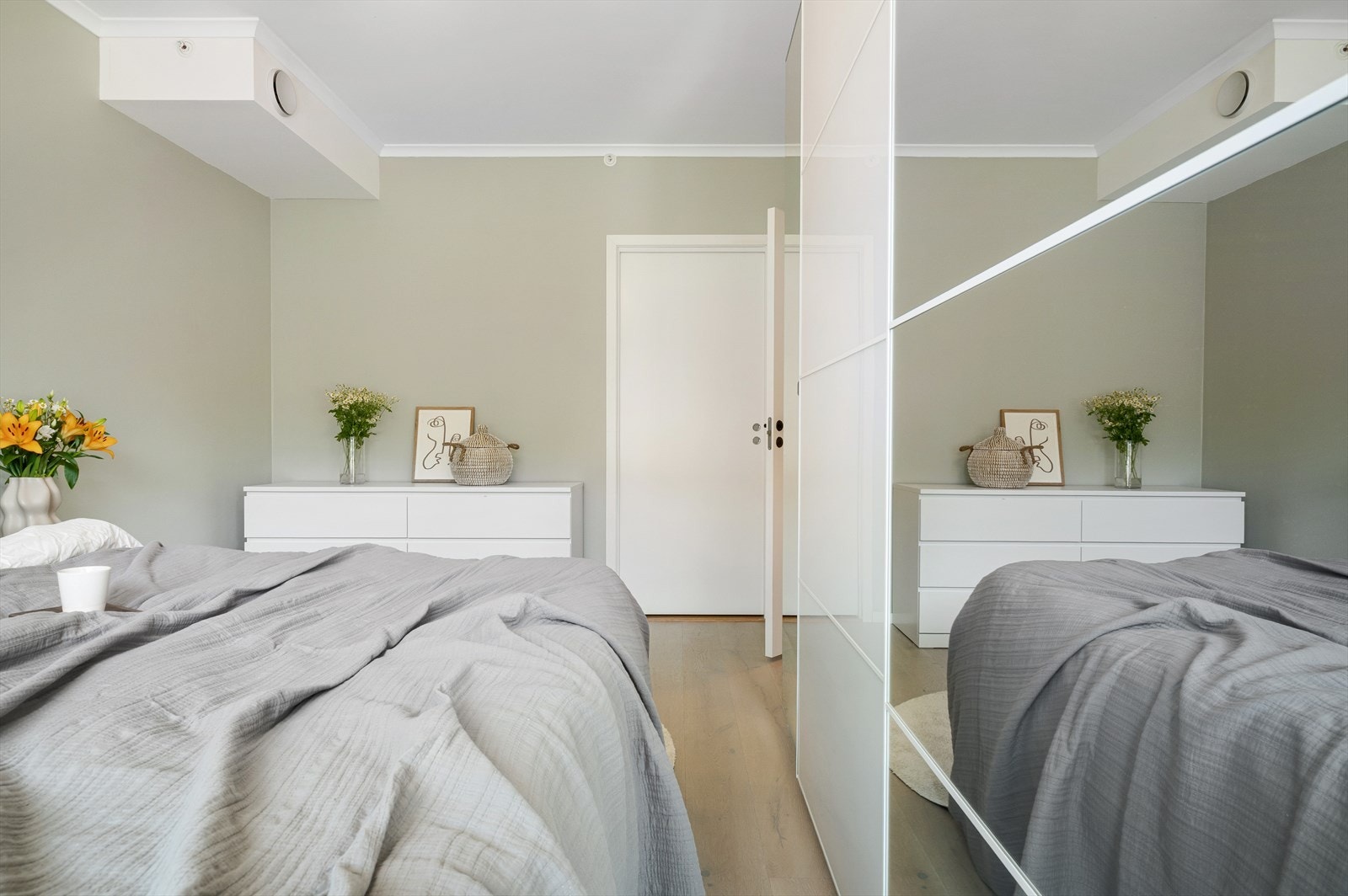 Inngang til teknisk rom/bod. Galleribilde