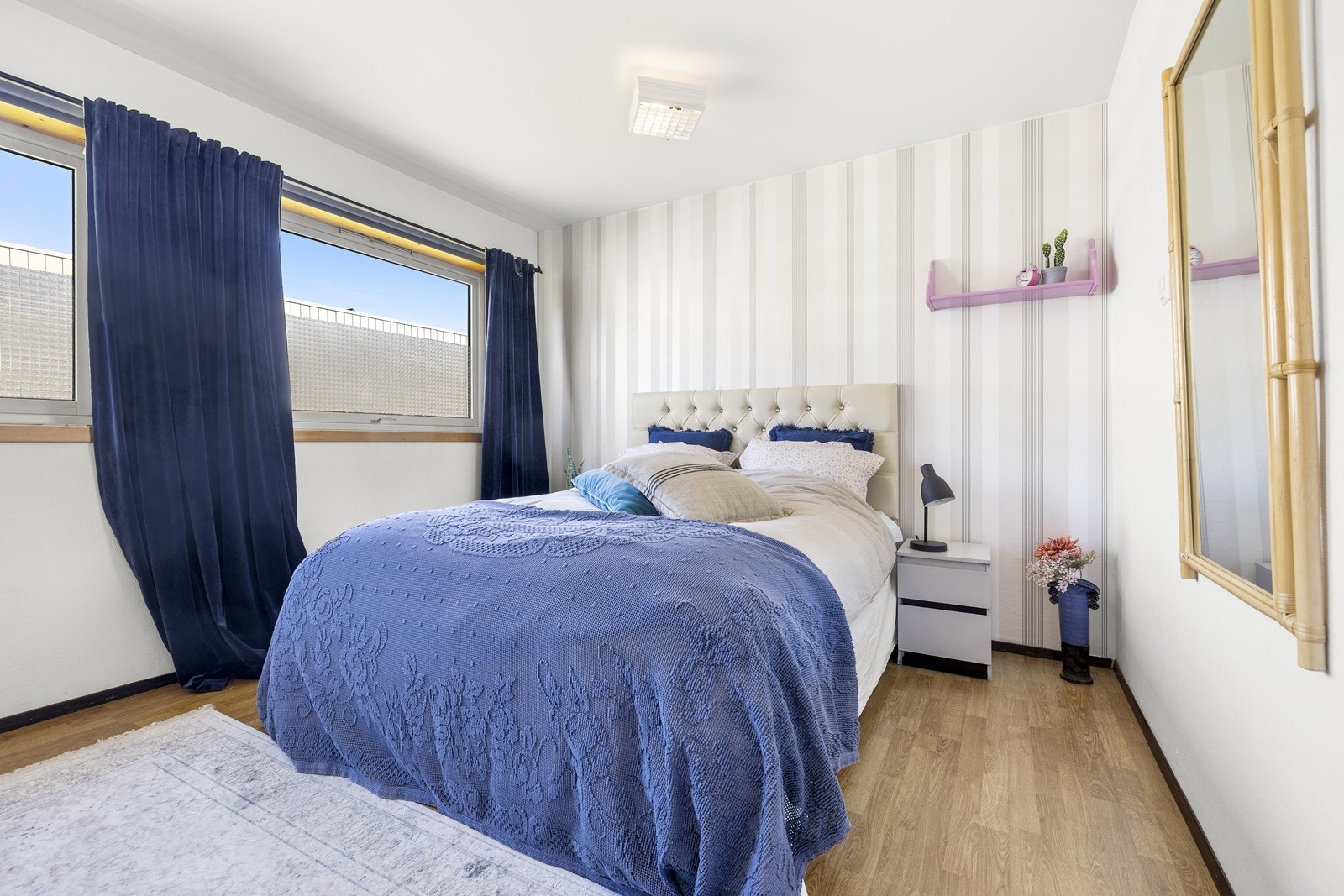 Leiligheten har to gode soverom. Galleribilde