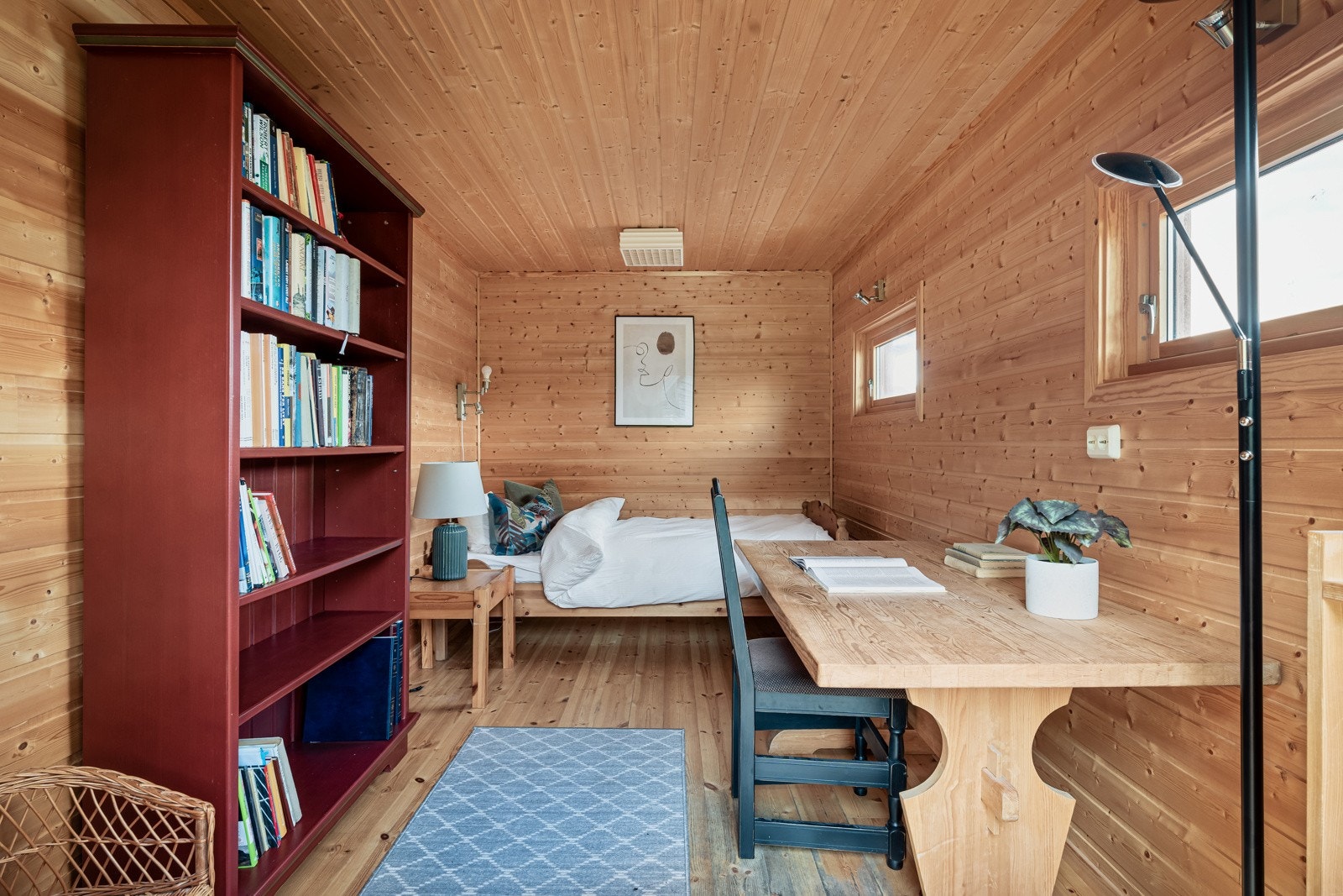 Annekset kan også innredet til feks hjemmekontor eller lekestue. Galleribilde