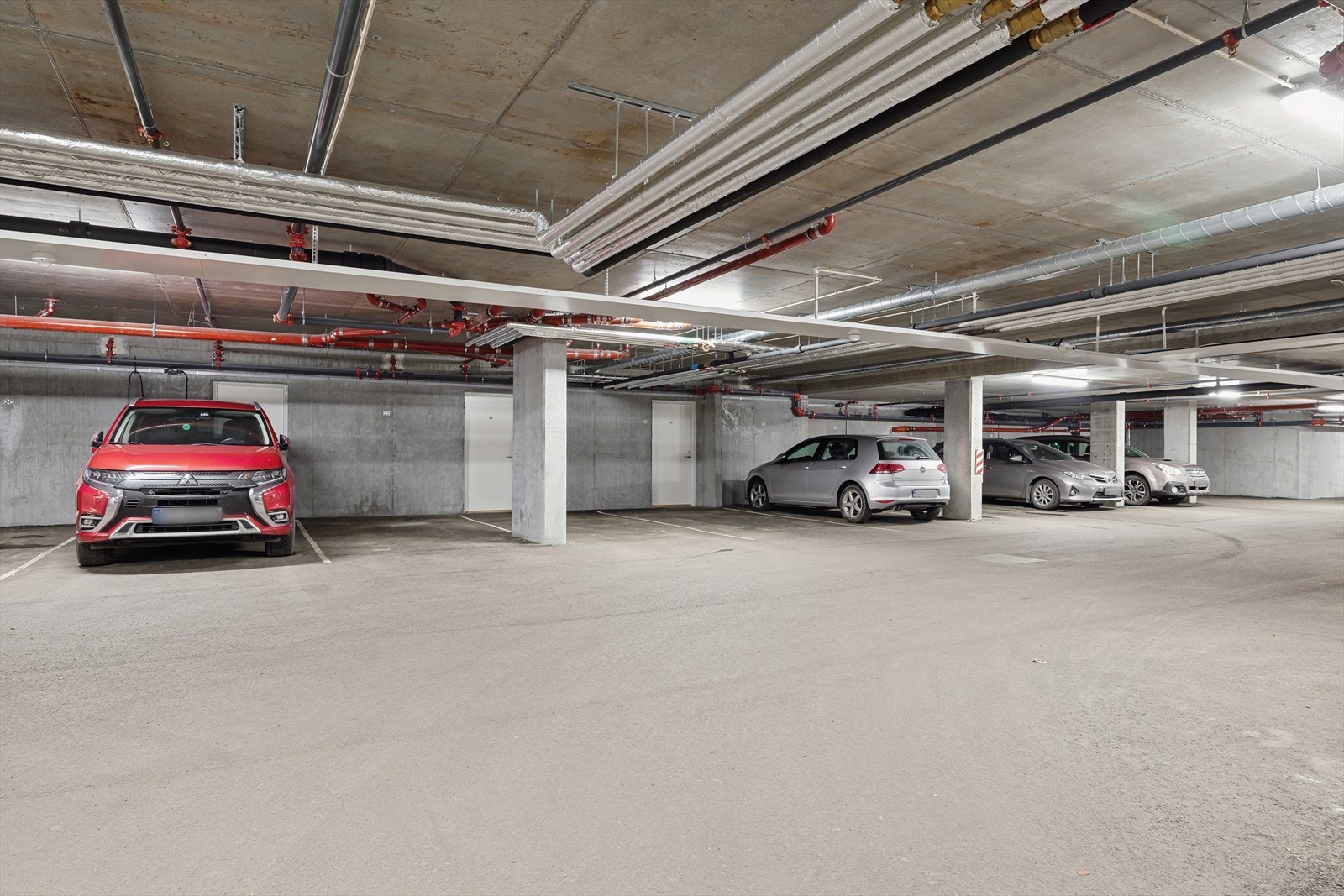 Parkeringskjeller Galleribilde