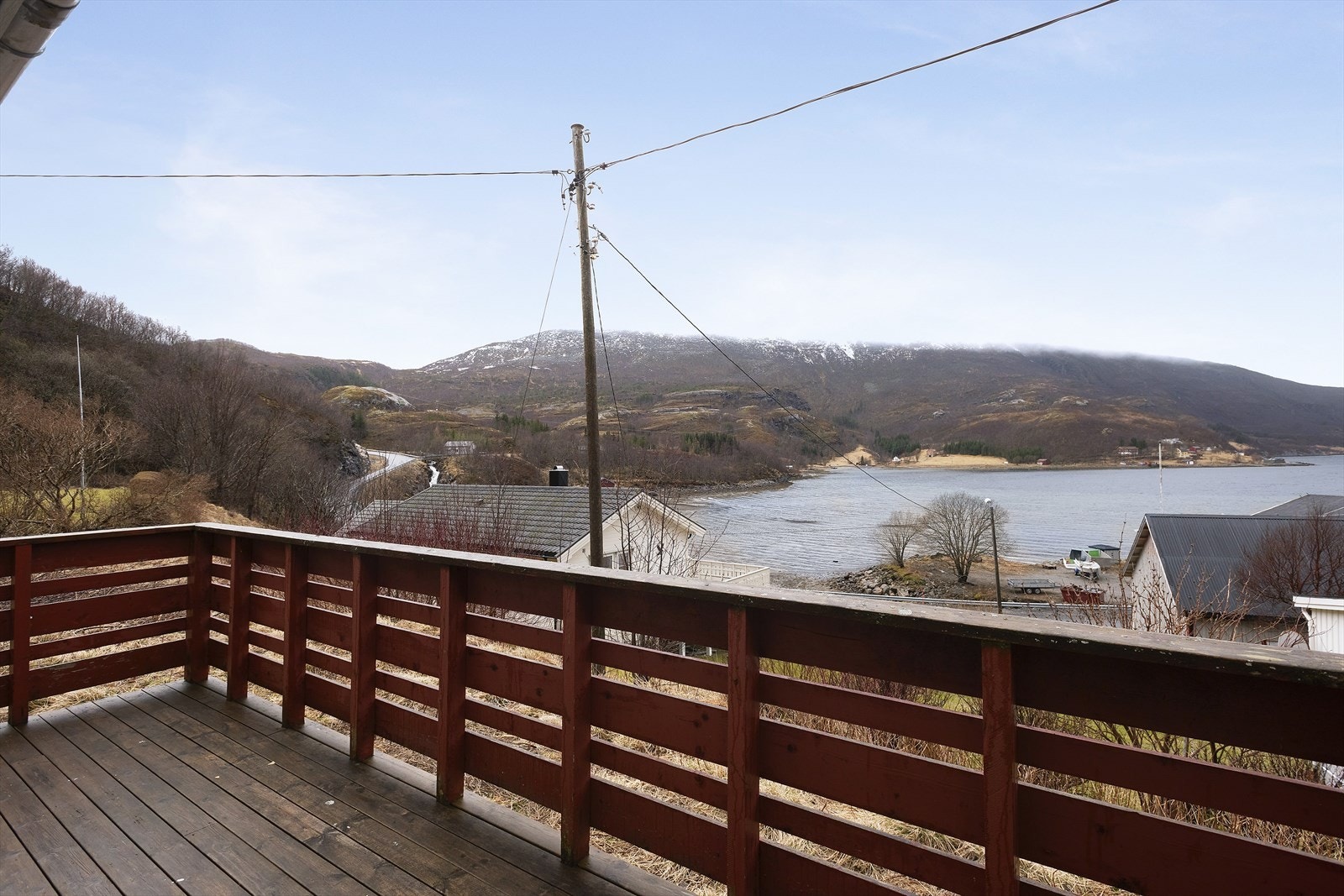 Utsikt fra altan. Galleribilde