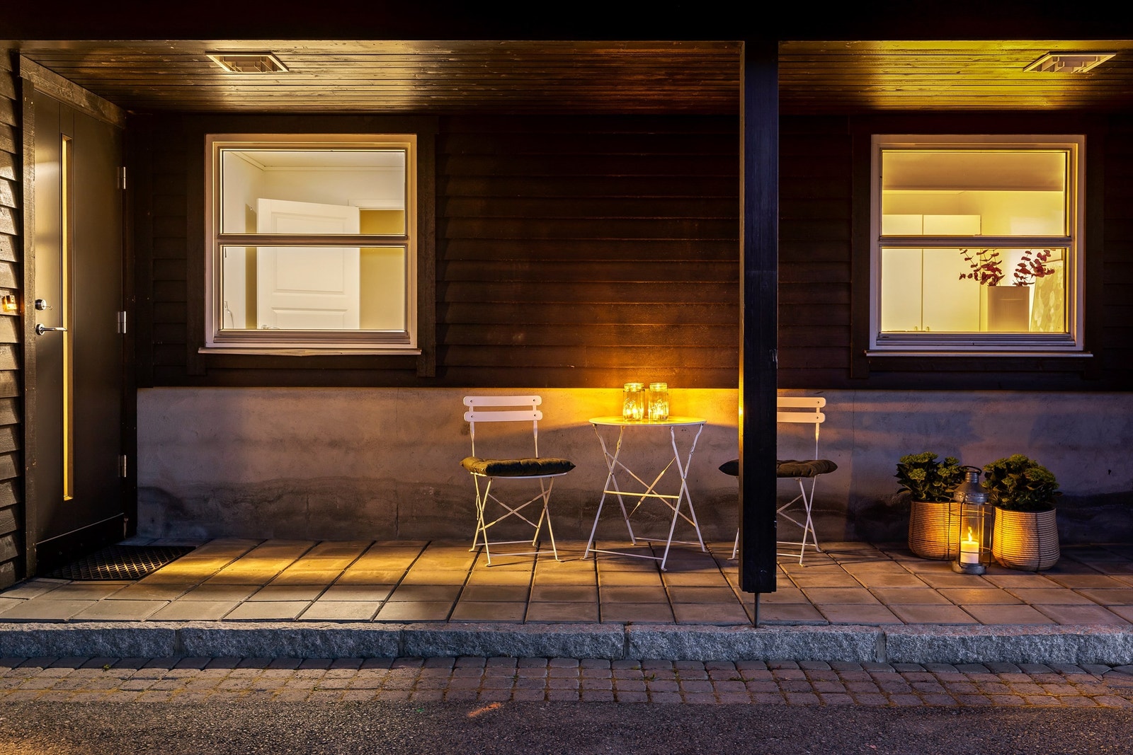 Koselig inngangsparti. Galleribilde