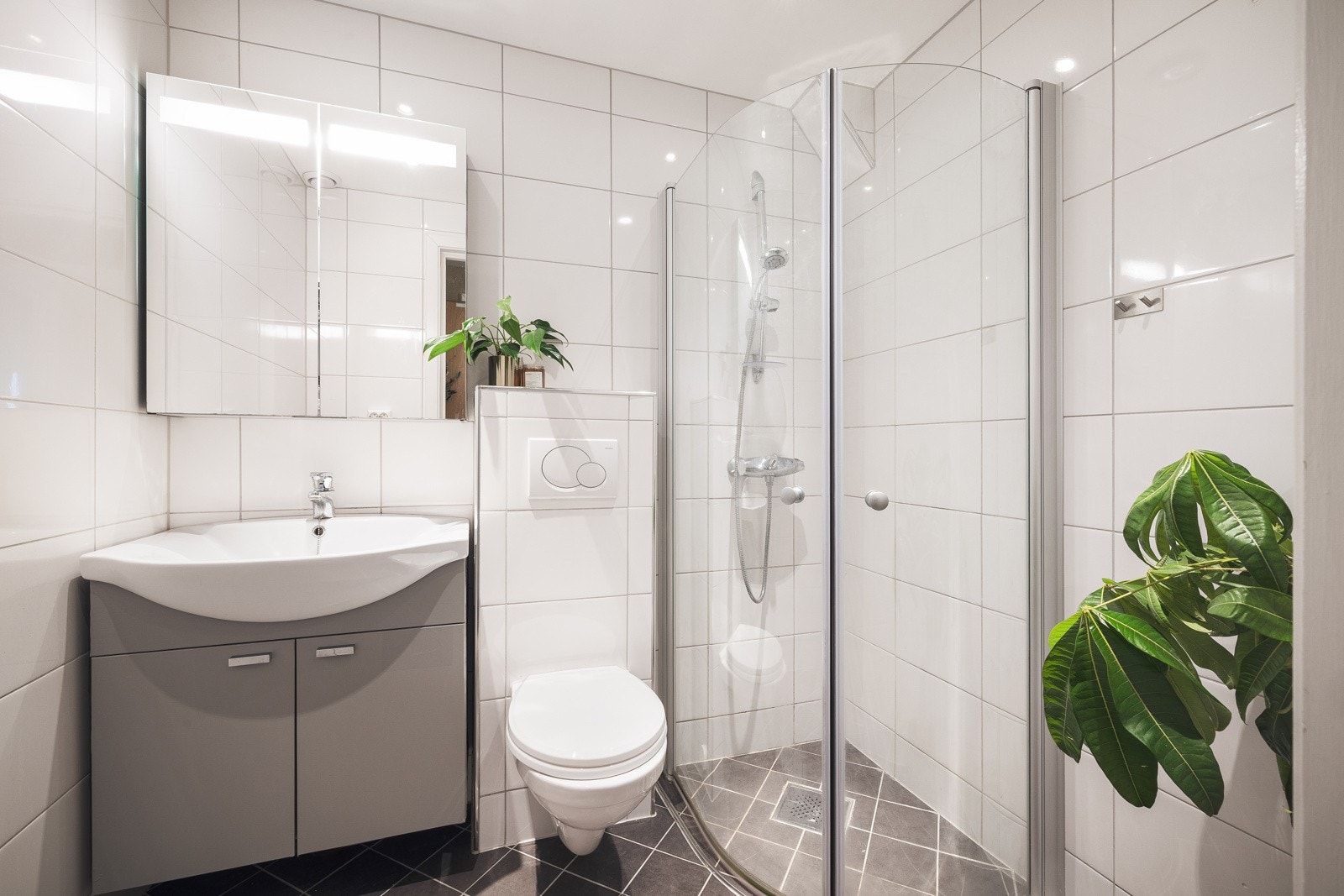 Her er det også selvfølgelig varme i gulvet. Galleribilde