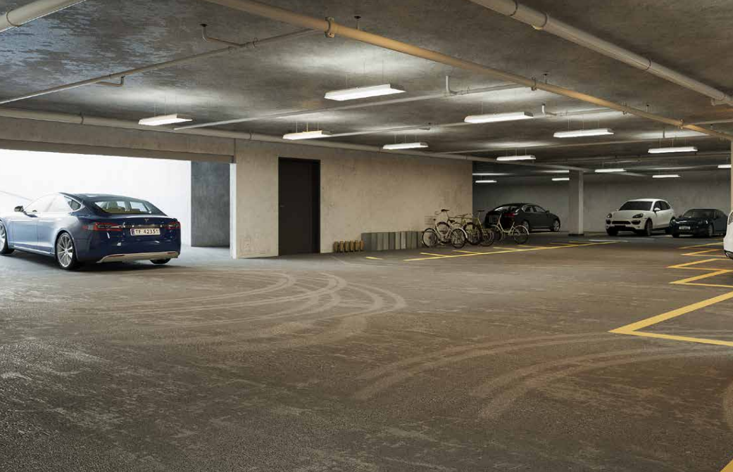 Parkeringskjeller Galleribilde