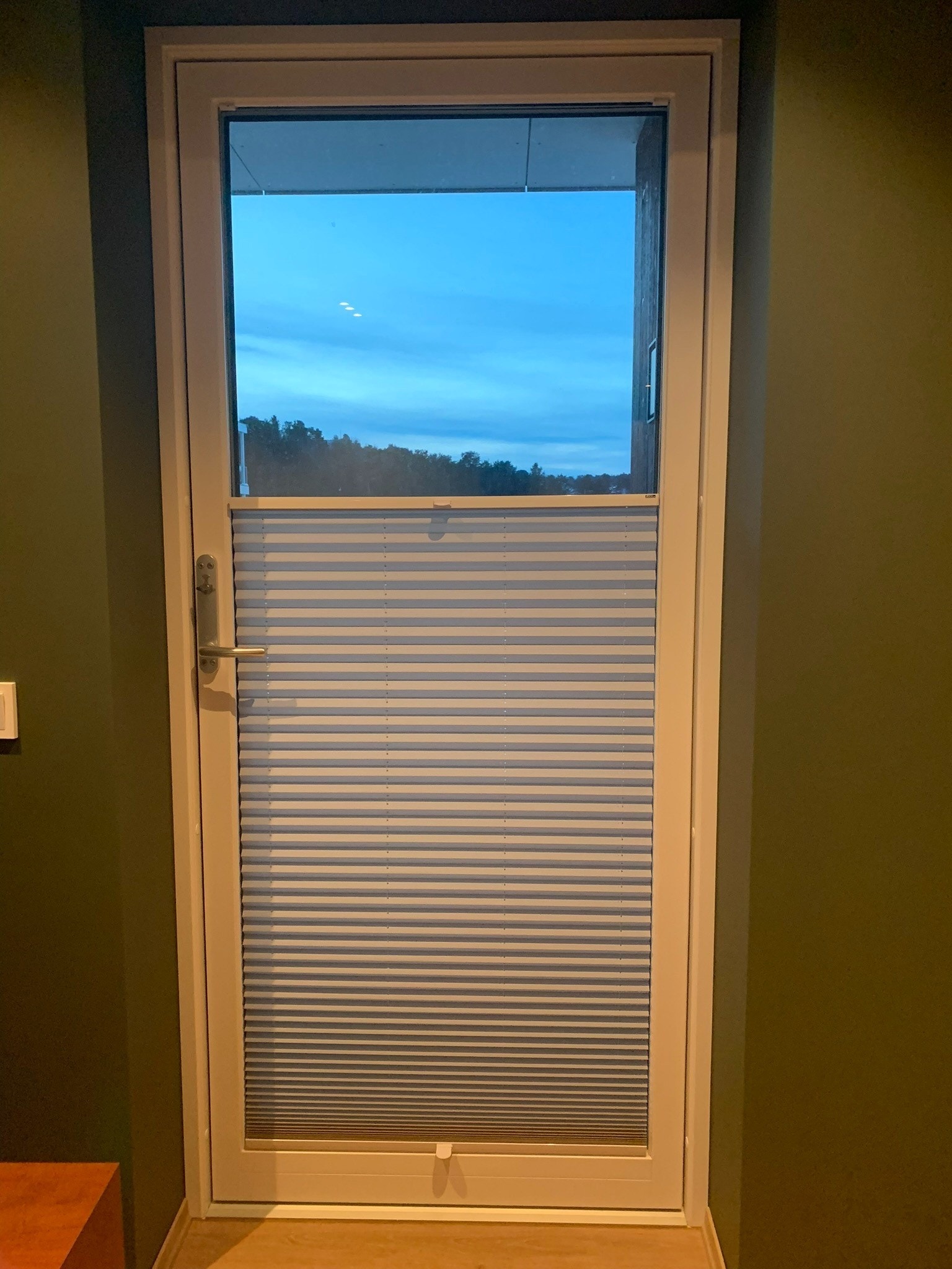 Lameller i balkongdør Galleribilde
