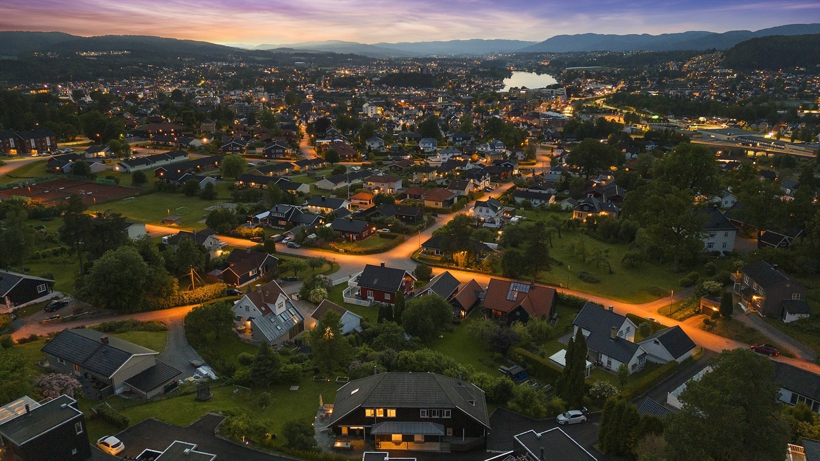 Gangavstand til Porsgrunn sentrum Galleribilde