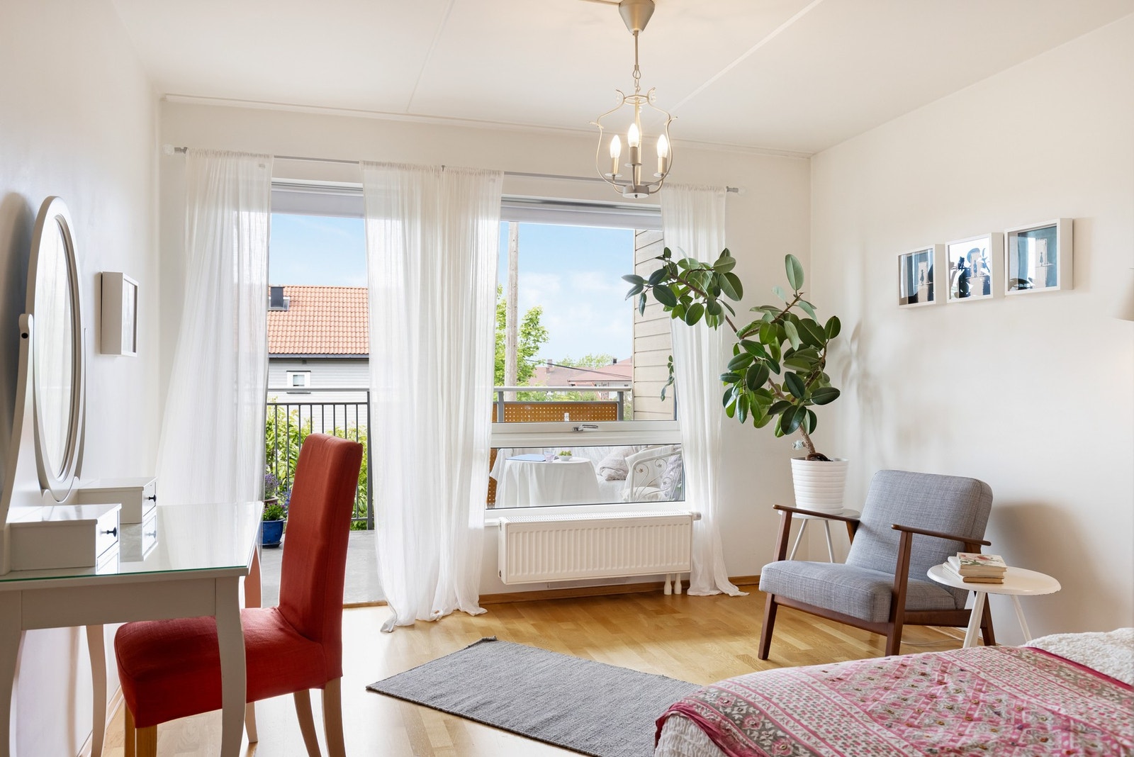 Hovedsoverommet er av meget god størrelse. Galleribilde