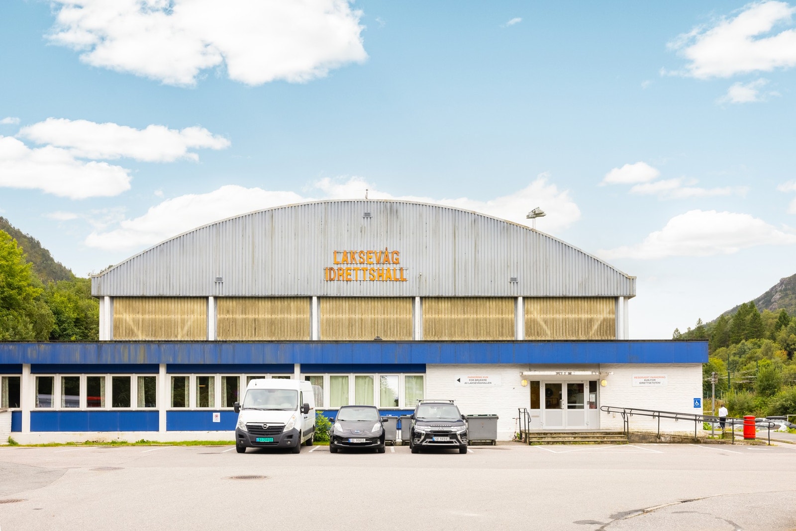 Laksevåg idrettshall. Her er det spennende fremtidsplaner. Galleribilde