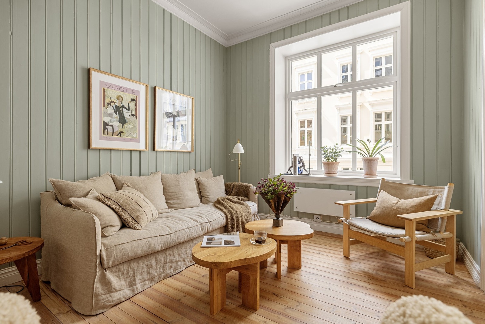 Legg også merke til det flotte originale tregulvet. Galleribilde