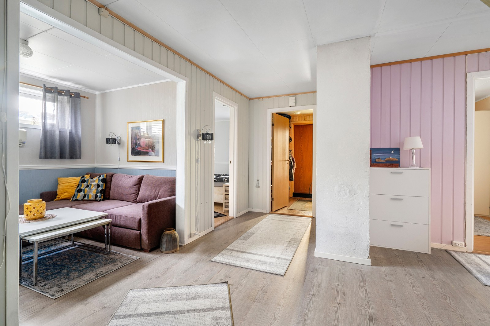 Kjellerstua er fleksibel og har god plass til møblering.